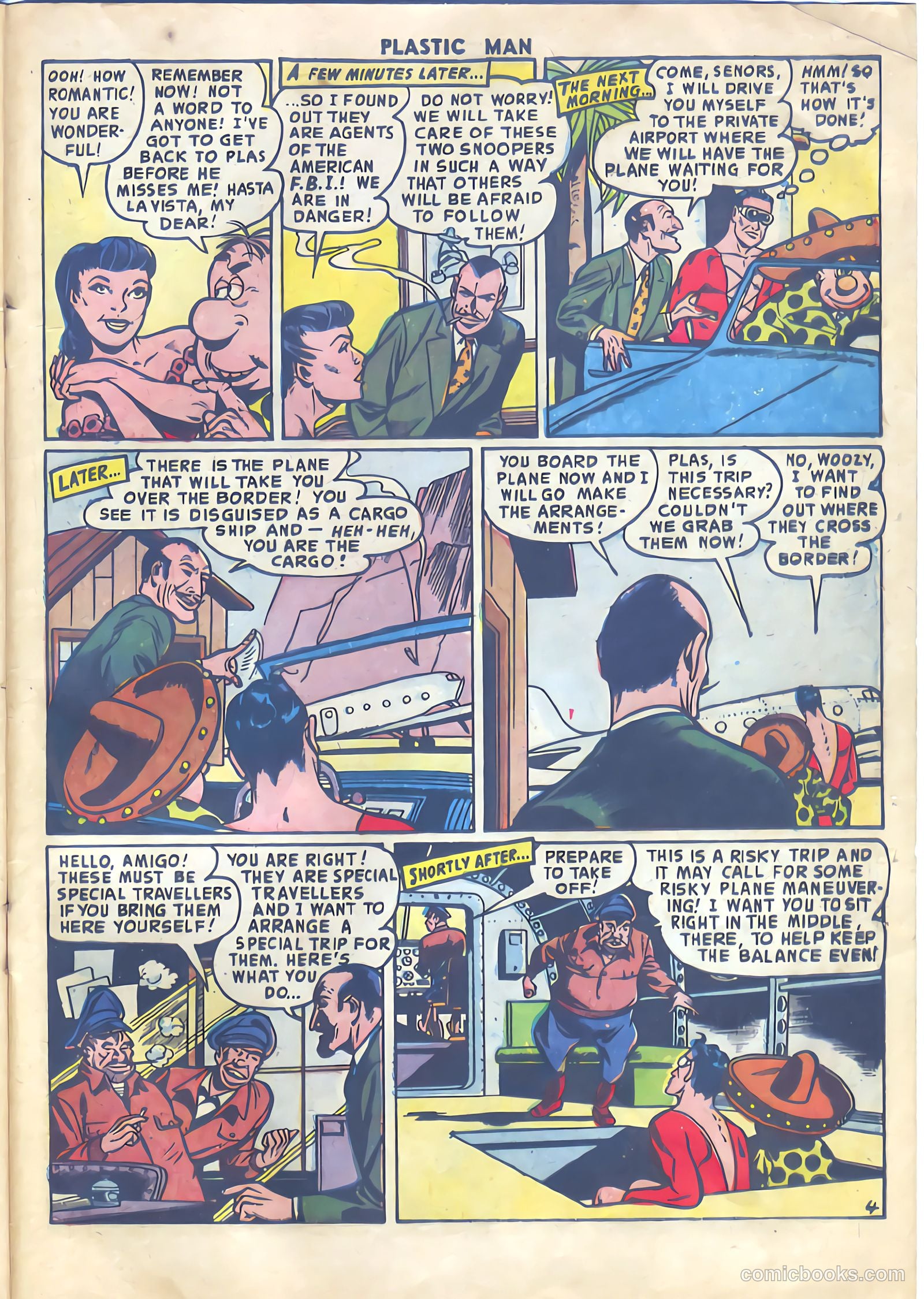 Plastic Man #48 (1954) — page 29 of 36