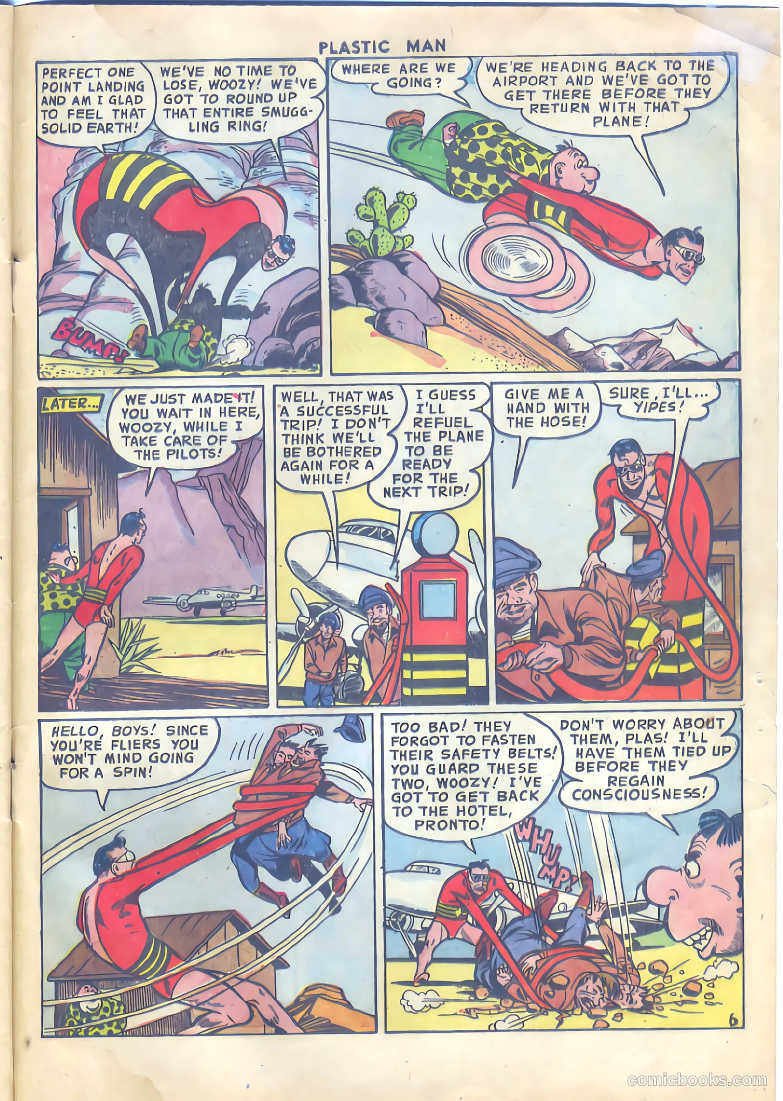 Plastic Man #48 (1954) — page 31 of 36