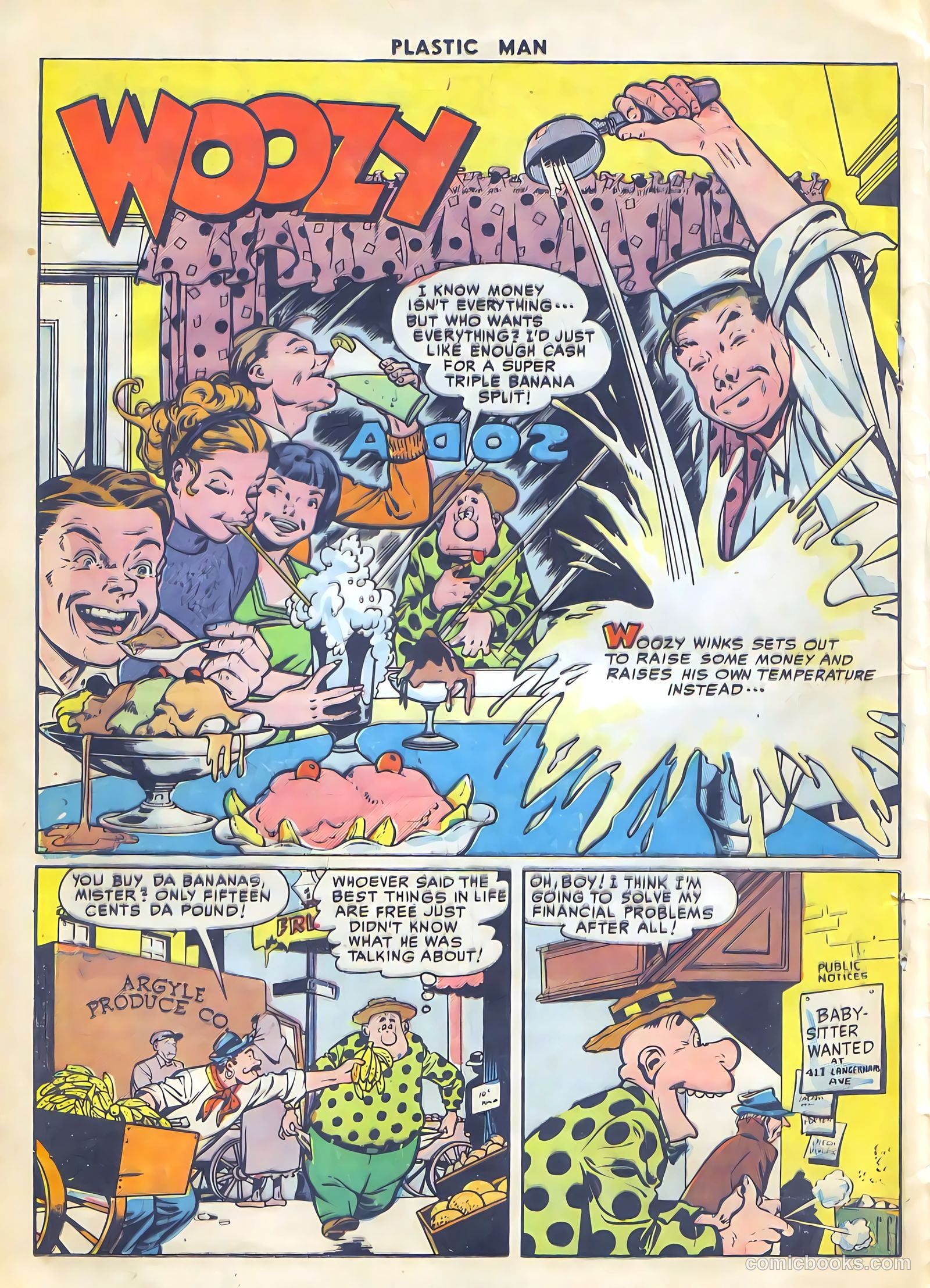 Plastic Man #50 (1954) — page 14 of 36