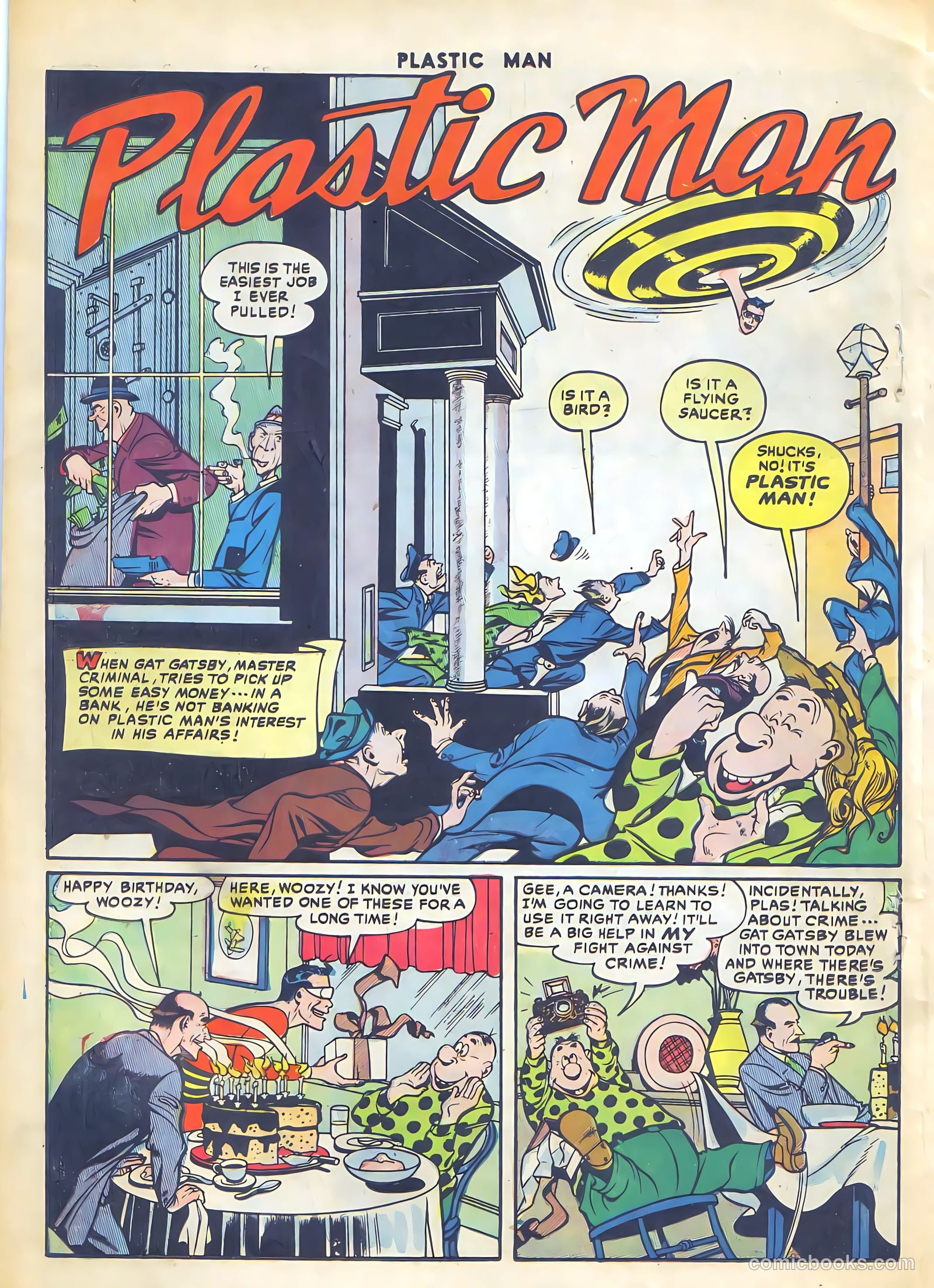 Plastic Man #50 (1954) — page 18 of 36