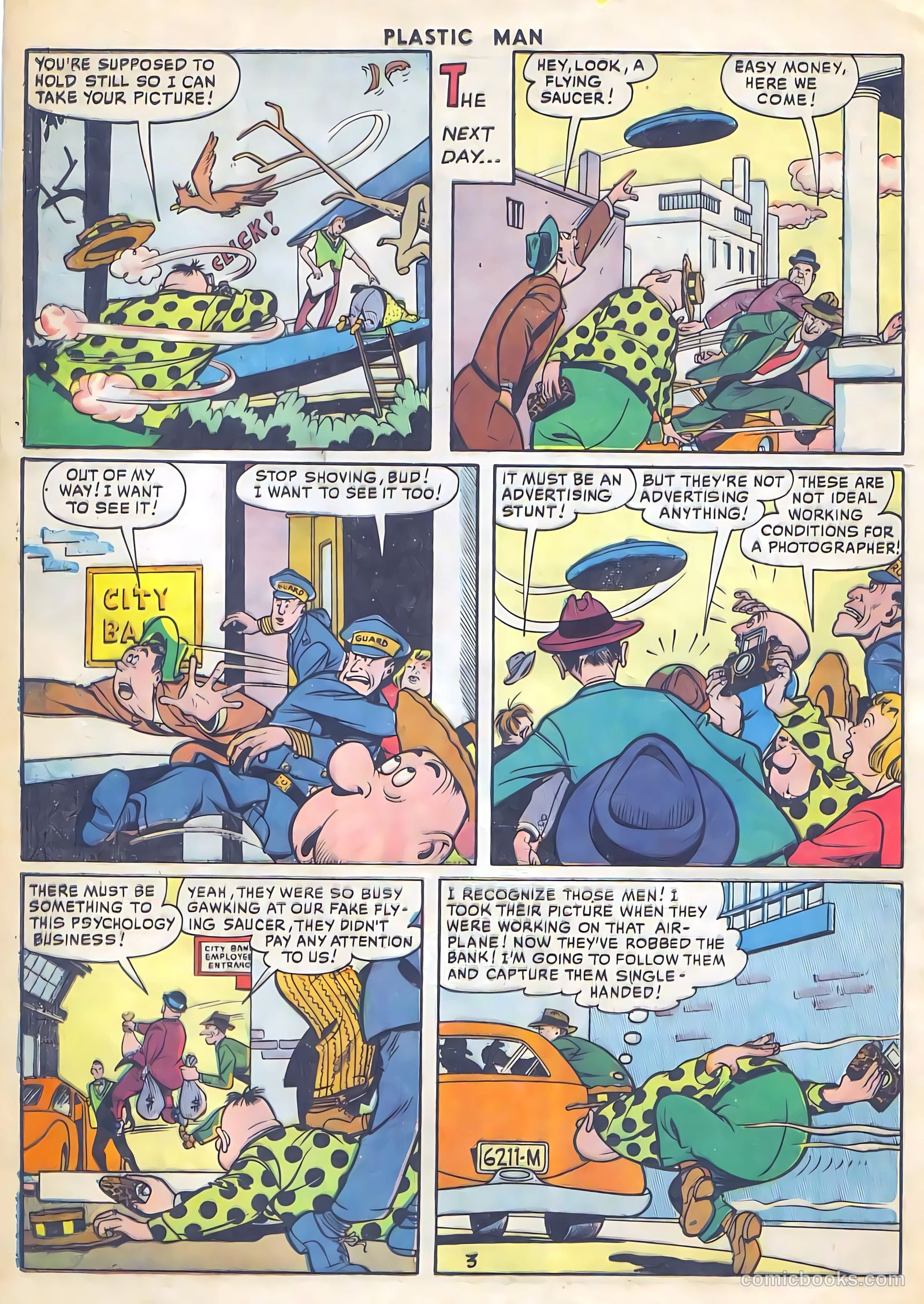 Plastic Man #50 (1954) — page 20 of 36