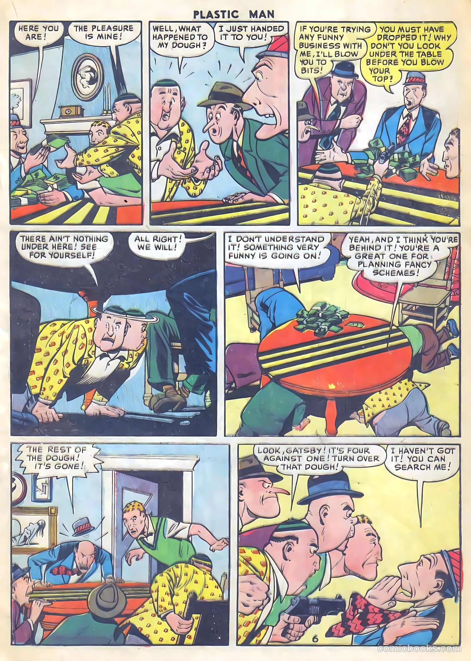Plastic Man #50 (1954) — page 23 of 36