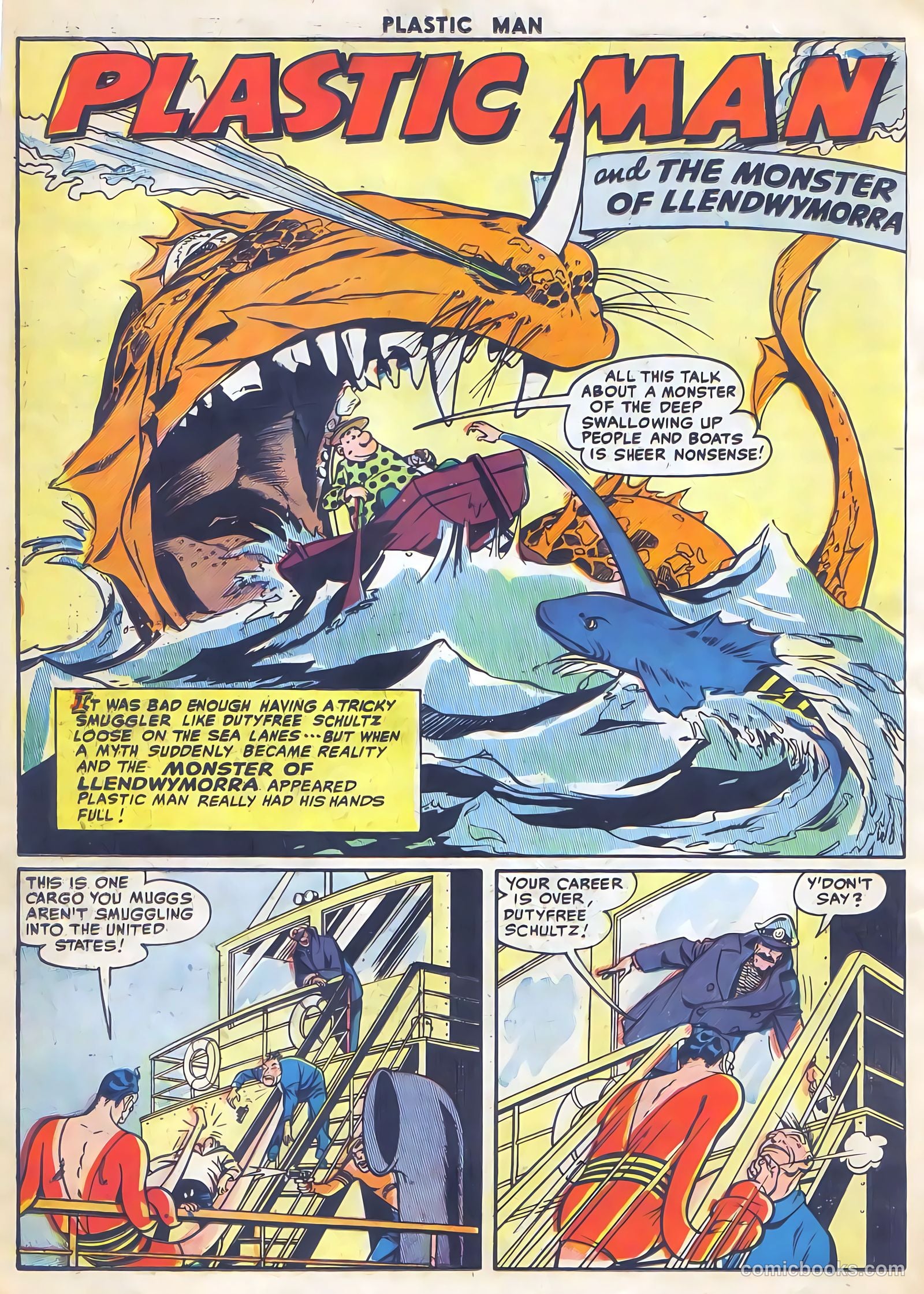 Plastic Man #50 (1954) — page 26 of 36