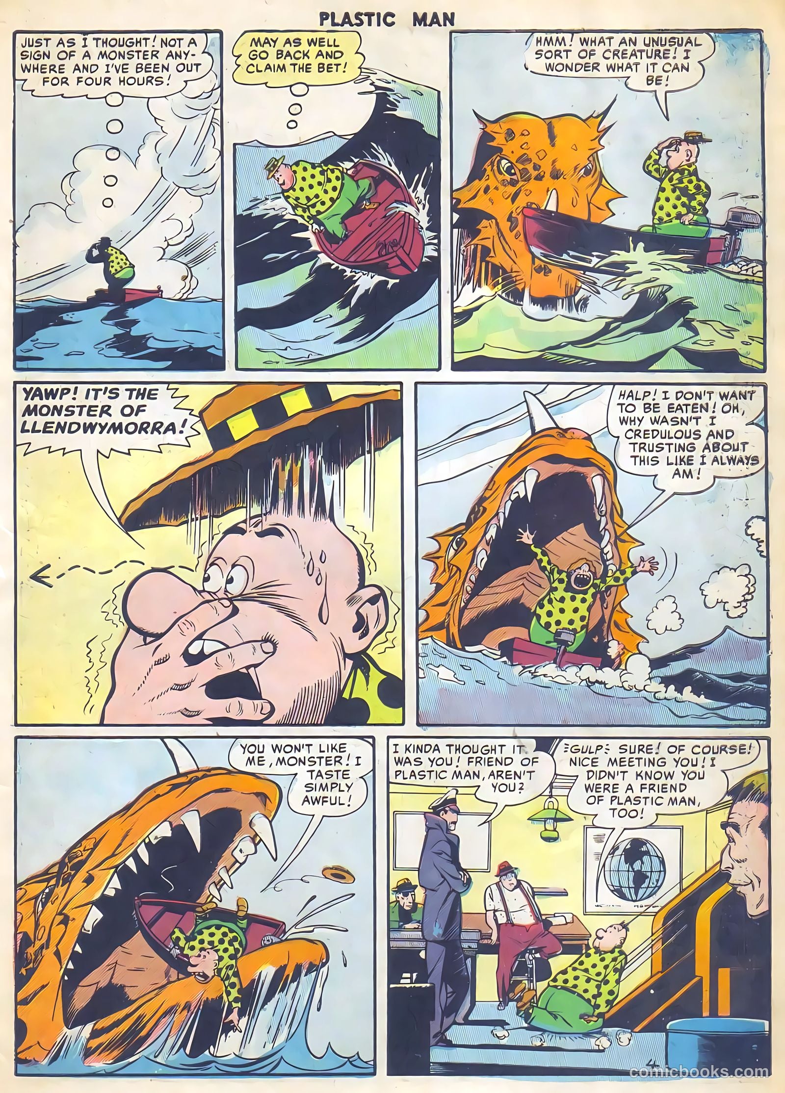 Plastic Man #50 (1954) — page 29 of 36