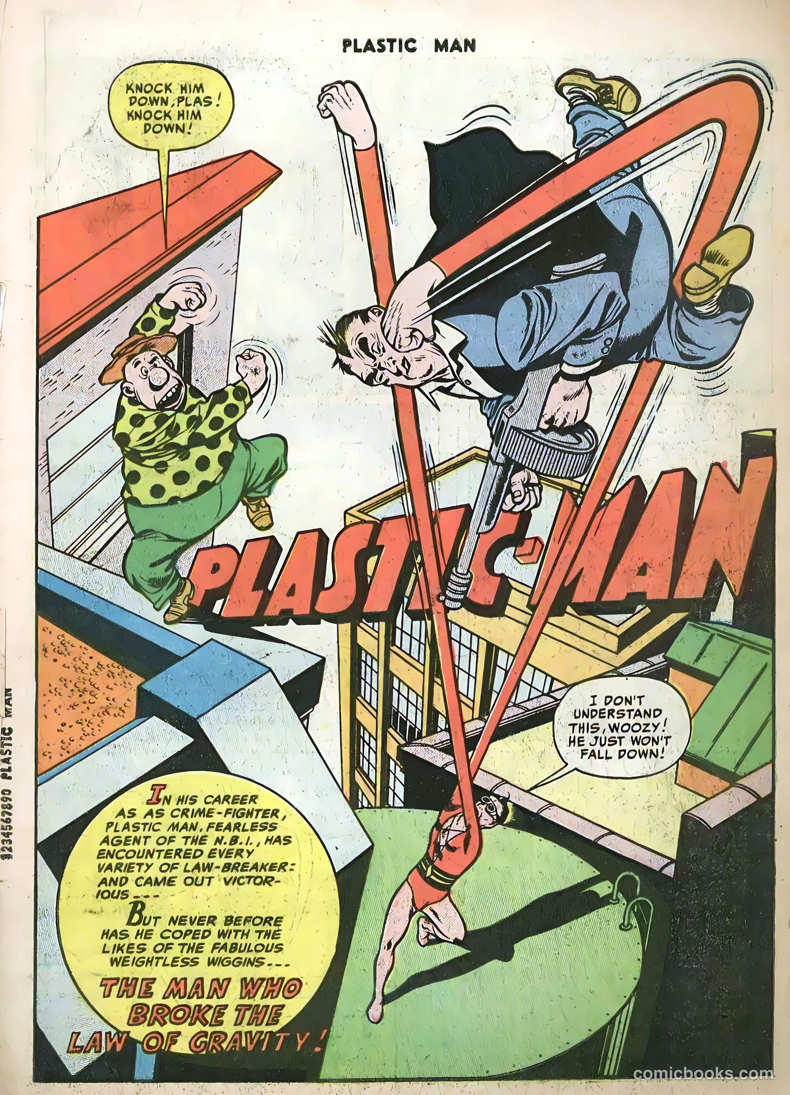 Plastic Man #56 (1955) — page 3 of 36