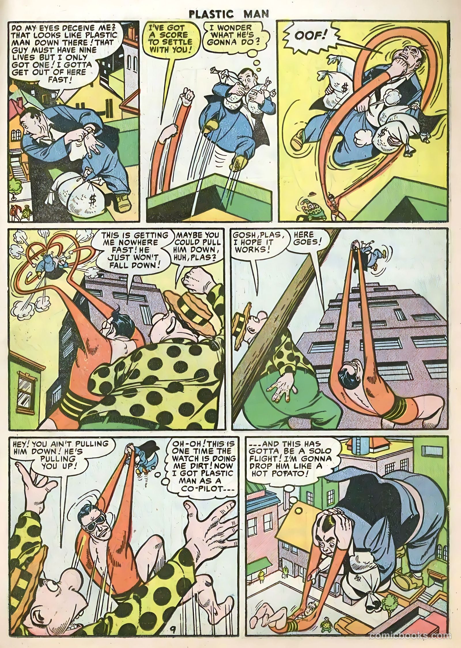 Plastic Man #56 (1955) — page 11 of 36