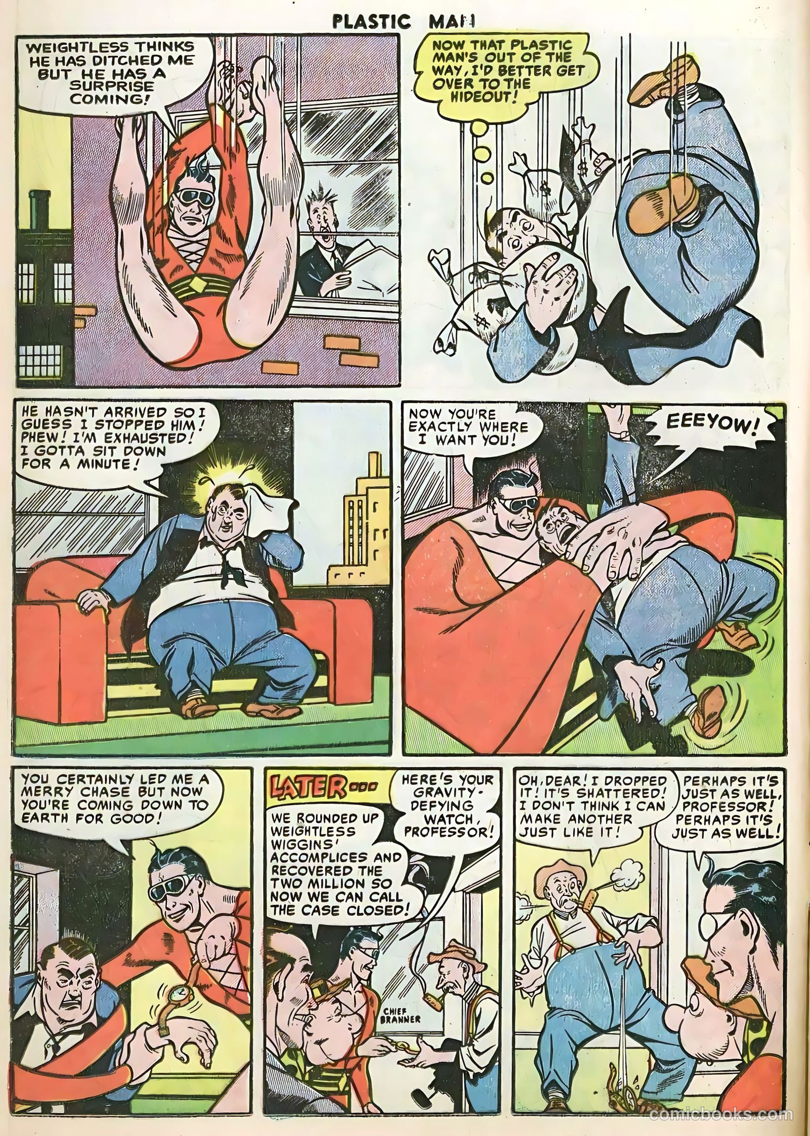 Plastic Man #56 (1955) — page 12 of 36