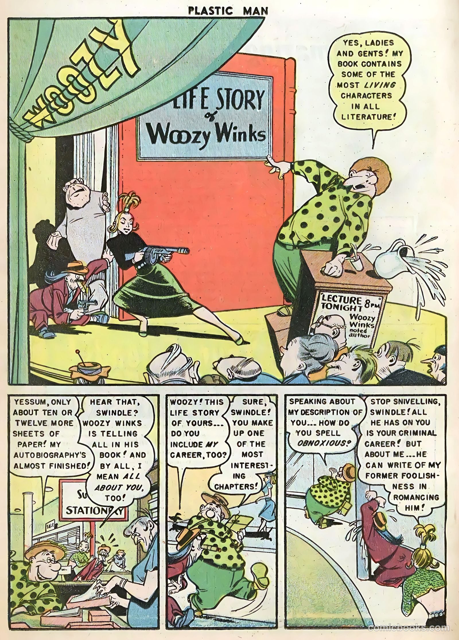 Plastic Man #56 (1955) — page 14 of 36
