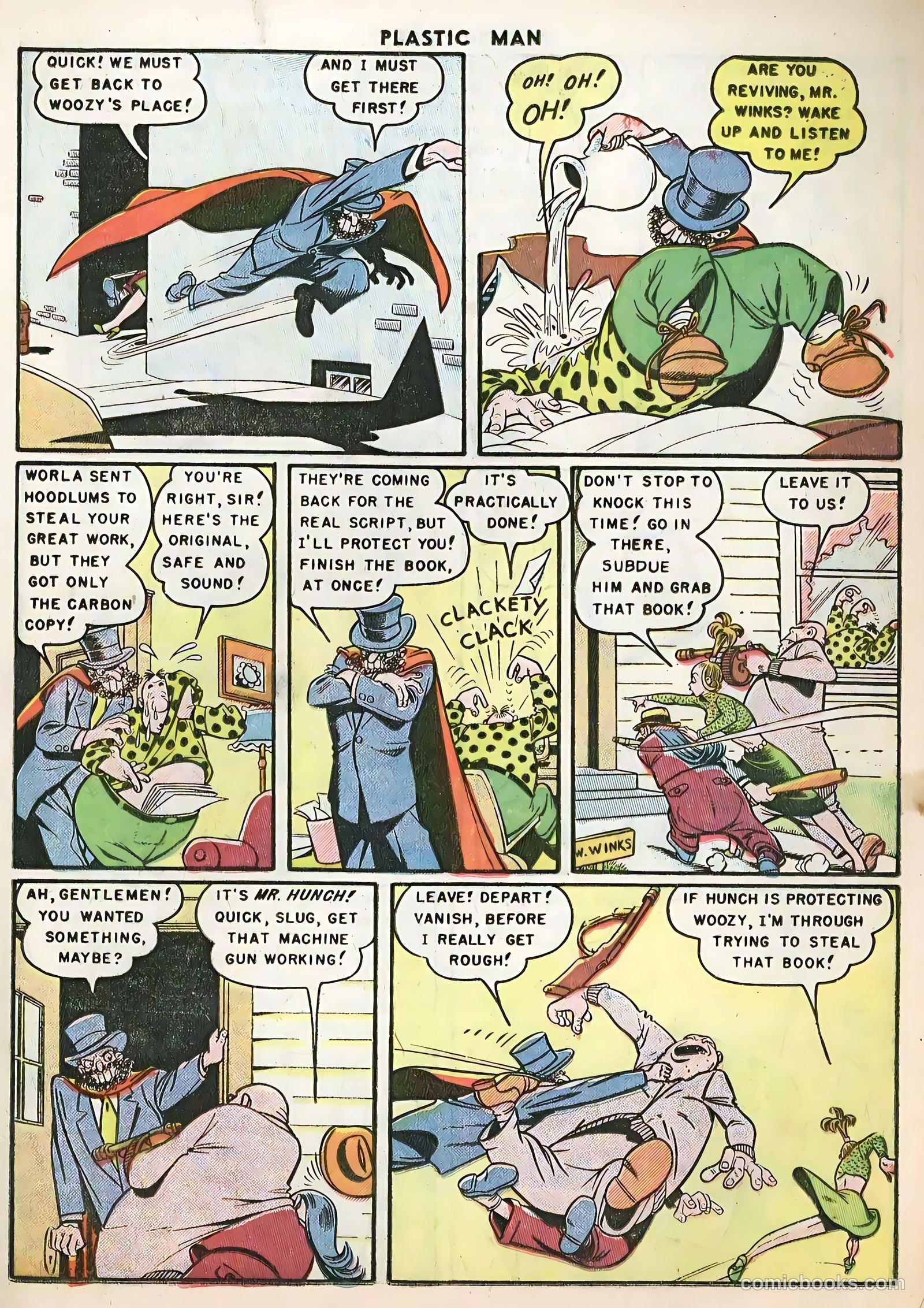 Plastic Man #56 (1955) — page 17 of 36