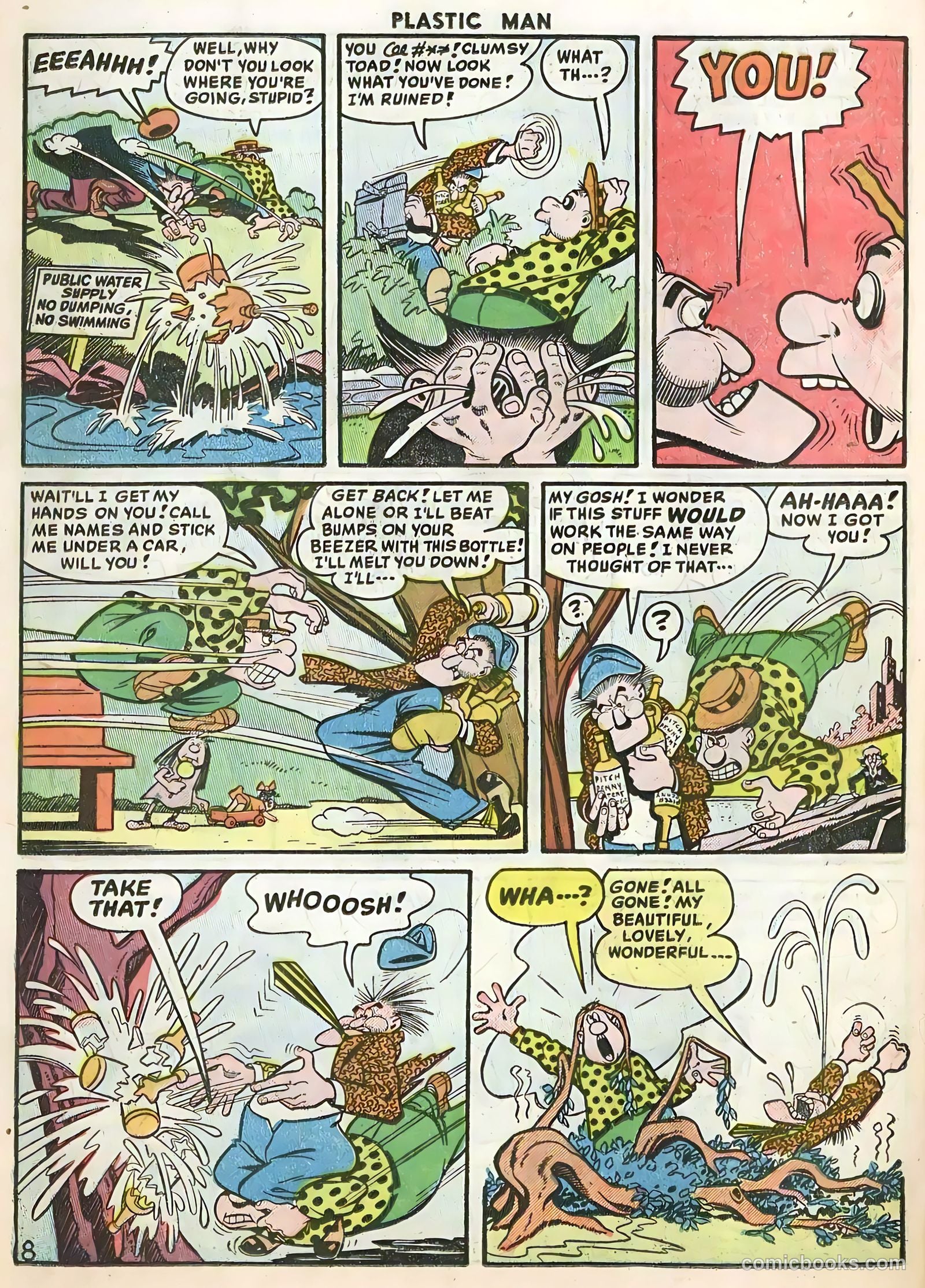 Plastic Man #56 (1955) — page 26 of 36
