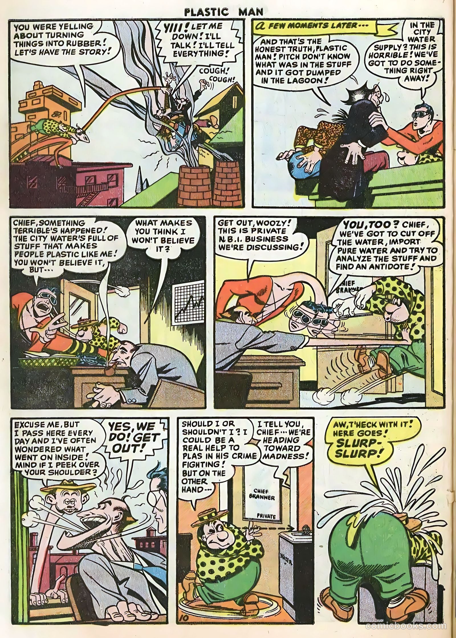 Plastic Man #56 (1955) — page 28 of 36