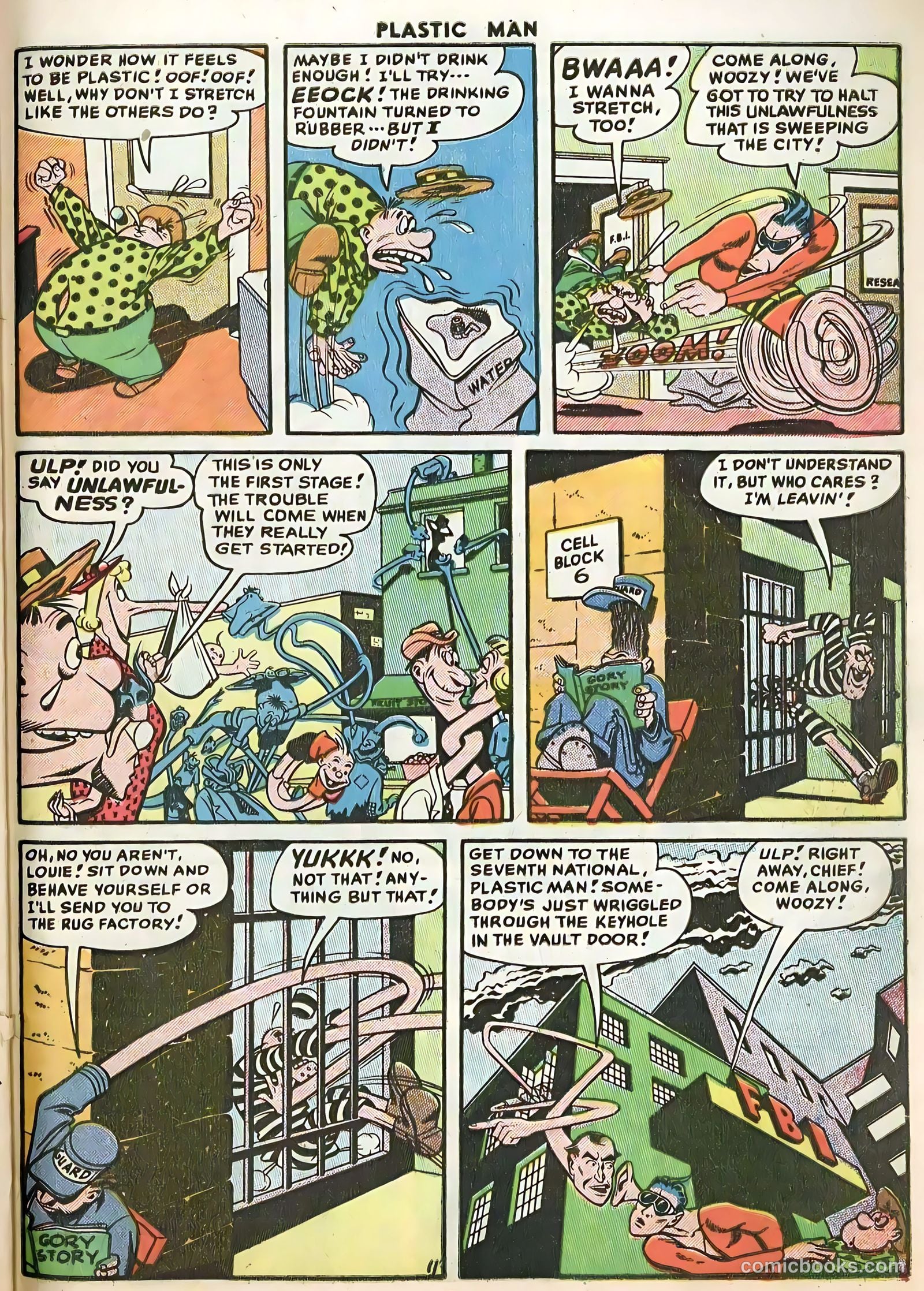 Plastic Man #56 (1955) — page 29 of 36