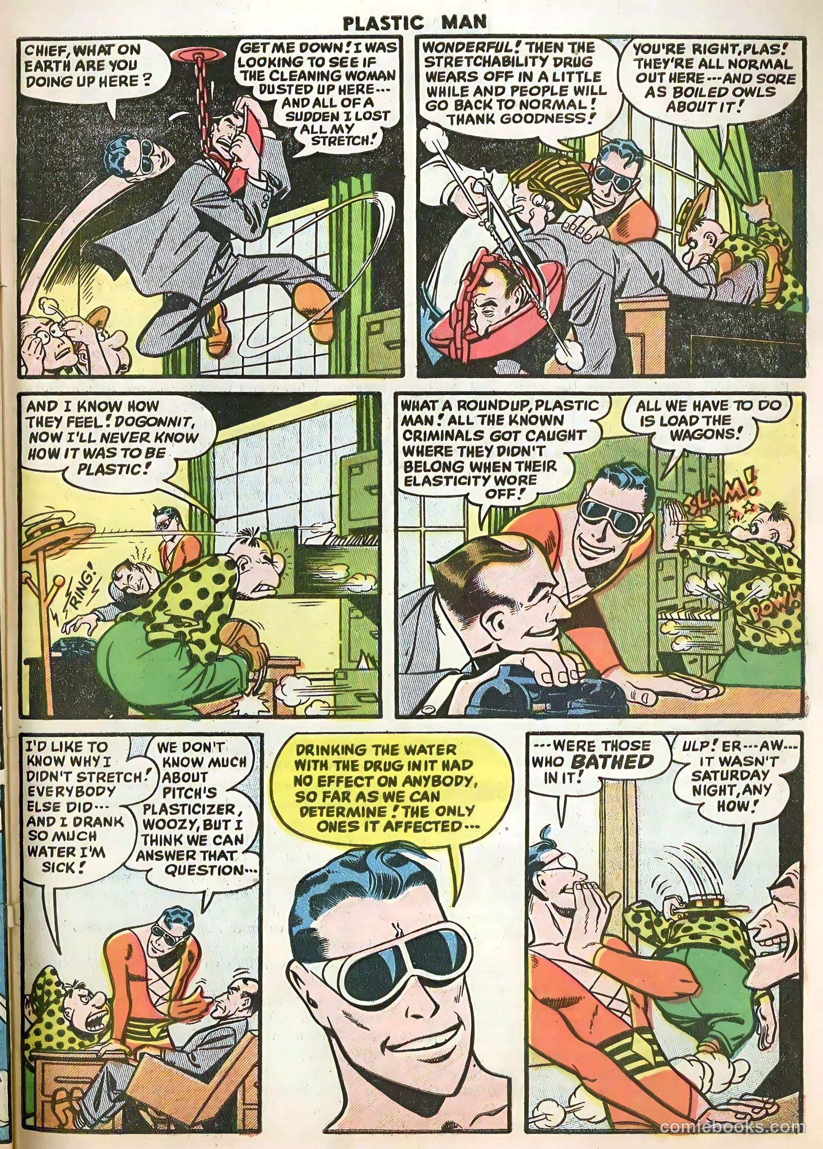 Plastic Man #56 (1955) — page 31 of 36