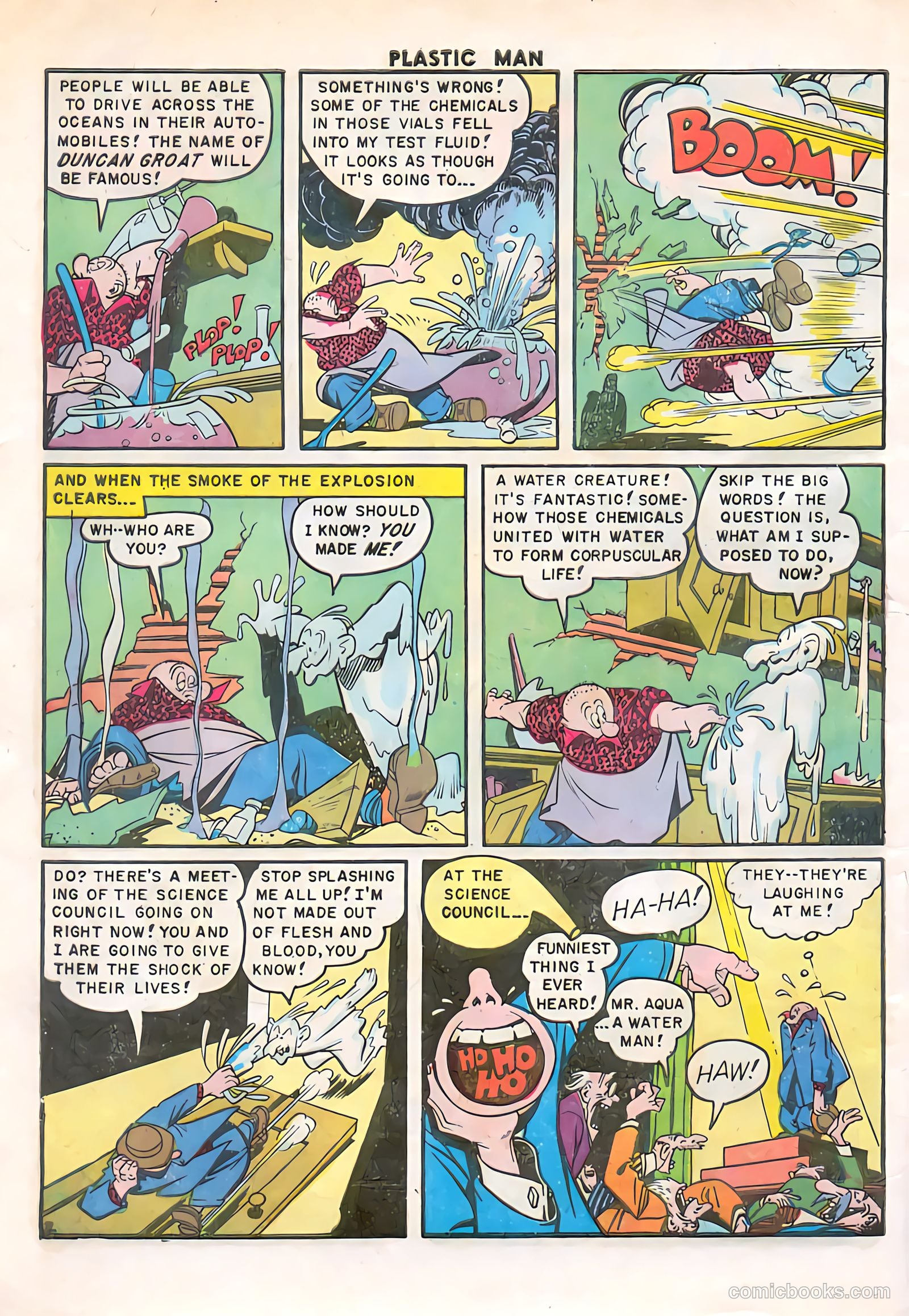 Plastic Man #63