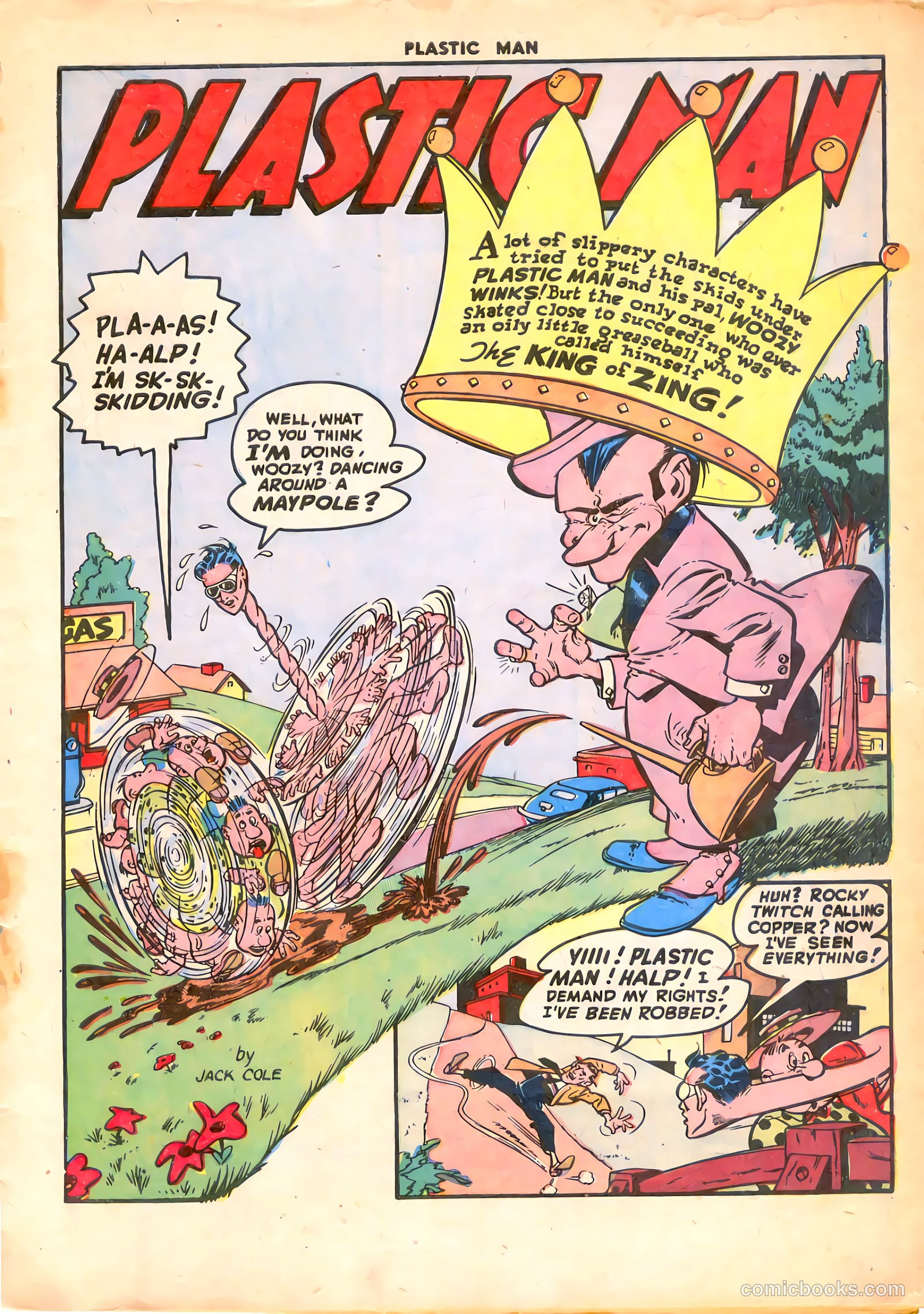 Plastic Man #9 (1947) — page 3 of 52