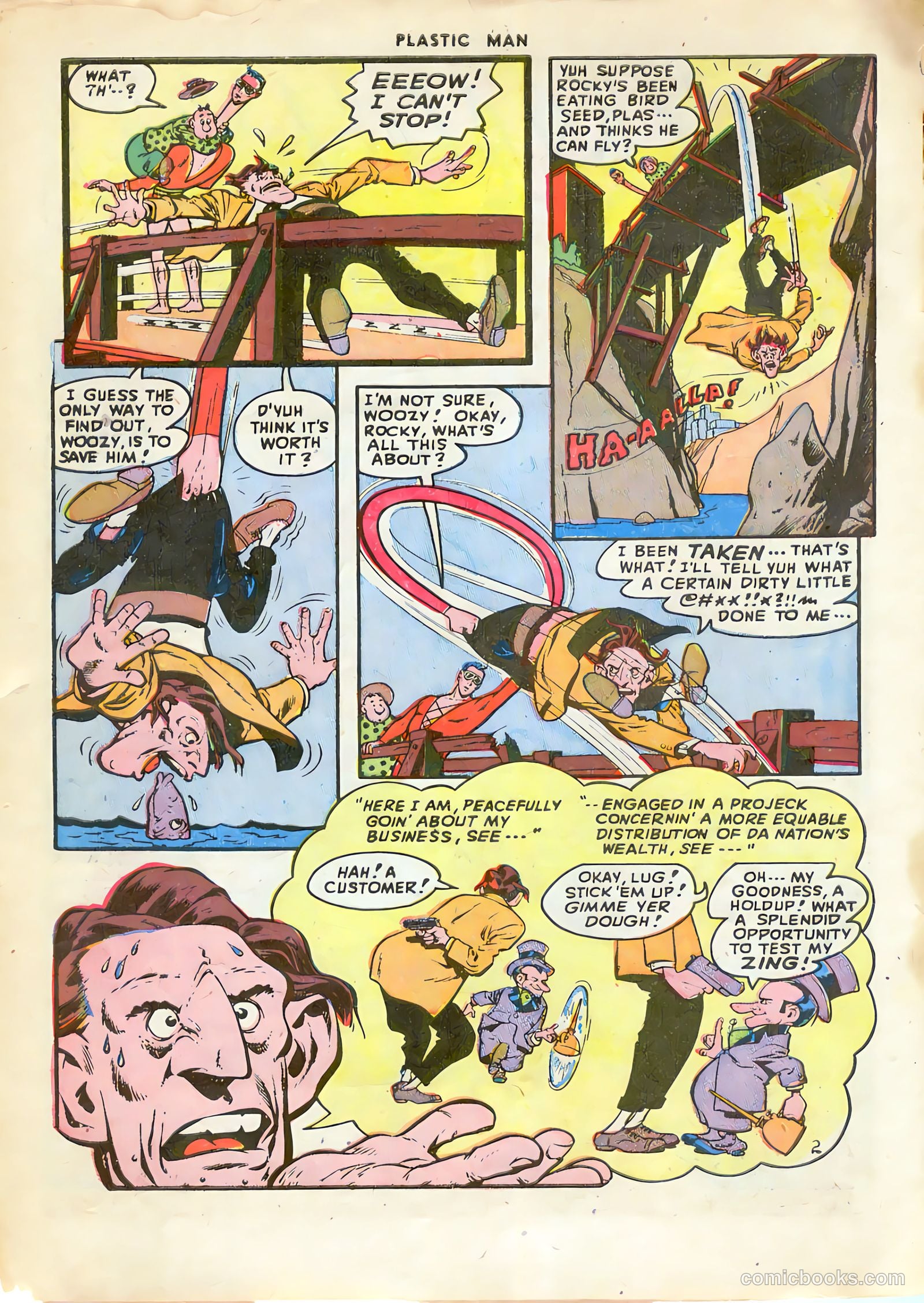 Plastic Man #9 (1947) — page 4 of 52