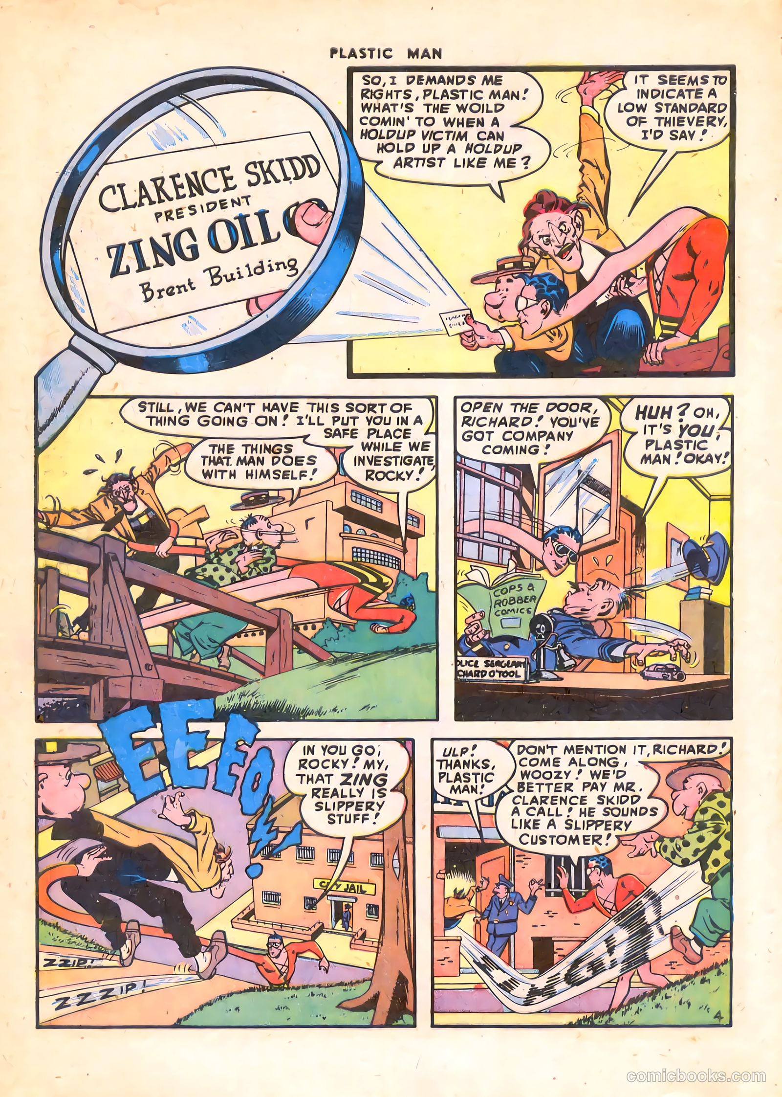 Plastic Man #9 (1947) — page 6 of 52