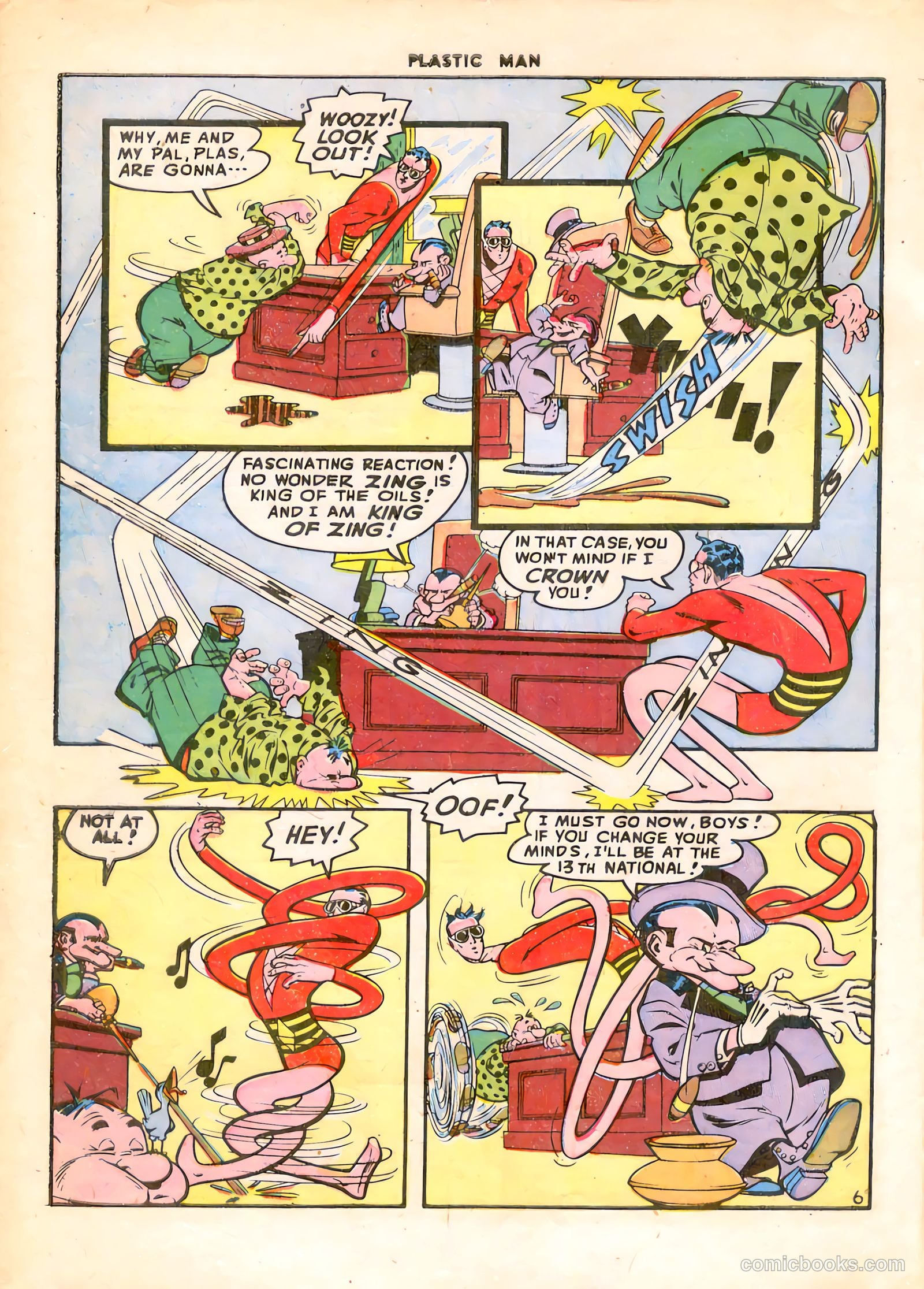 Plastic Man #9 (1947) — page 8 of 52