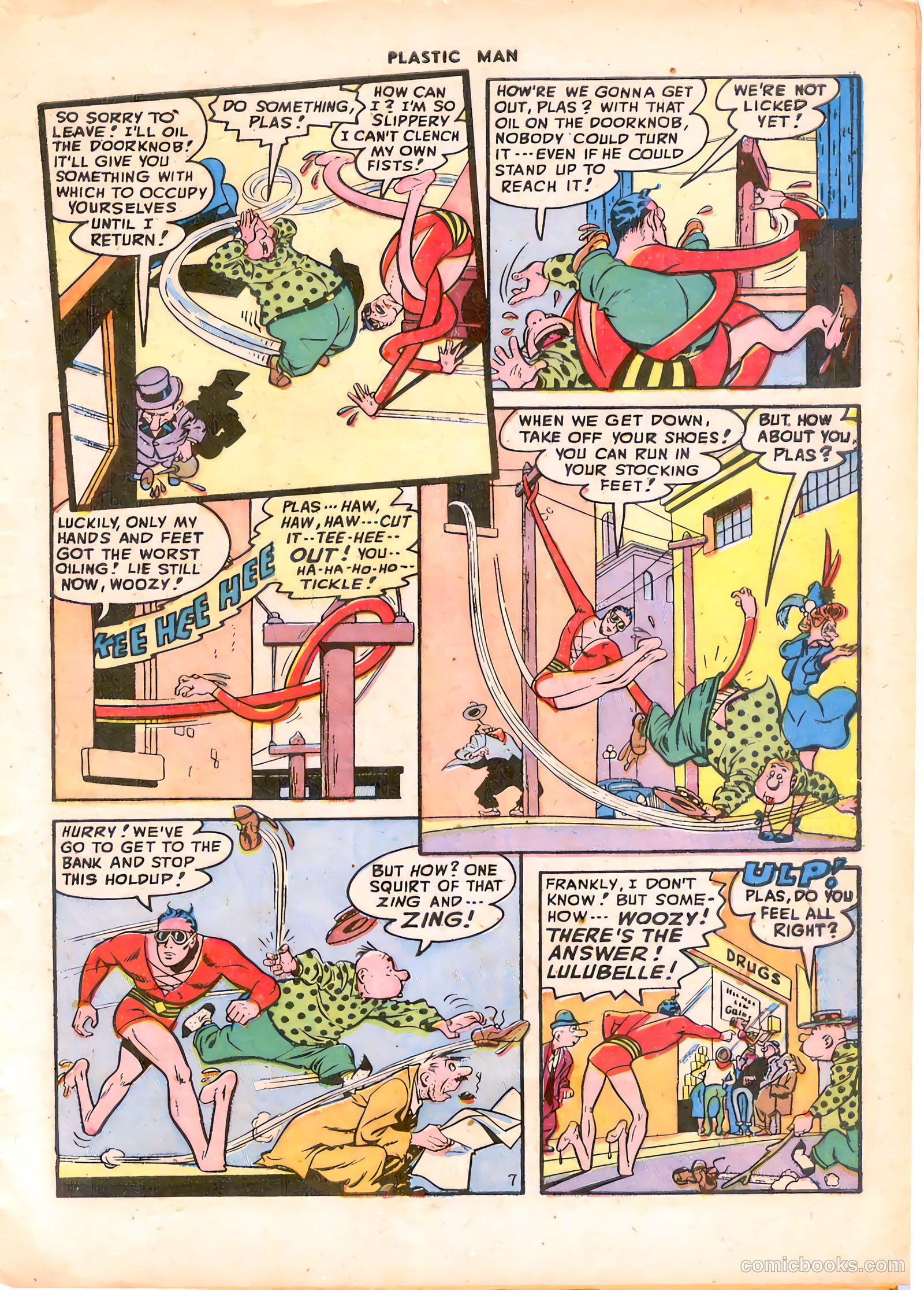 Plastic Man #9 (1947) — page 9 of 52