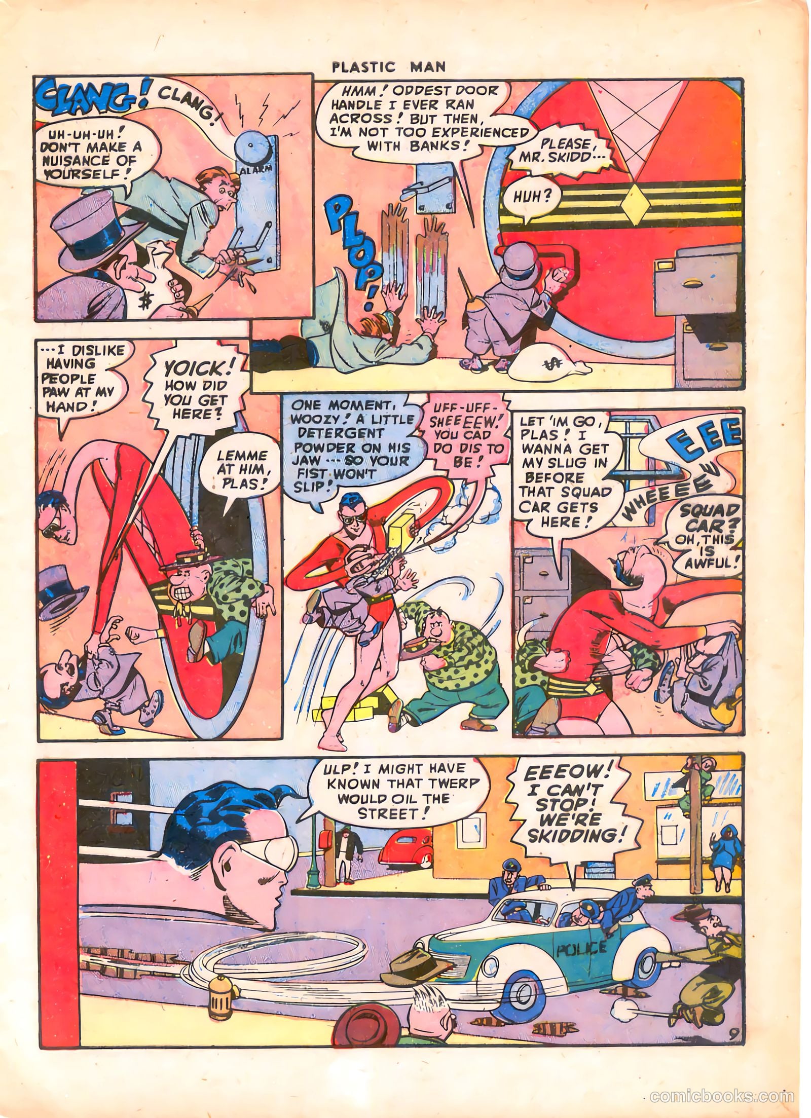 Plastic Man #9 (1947) — page 11 of 52