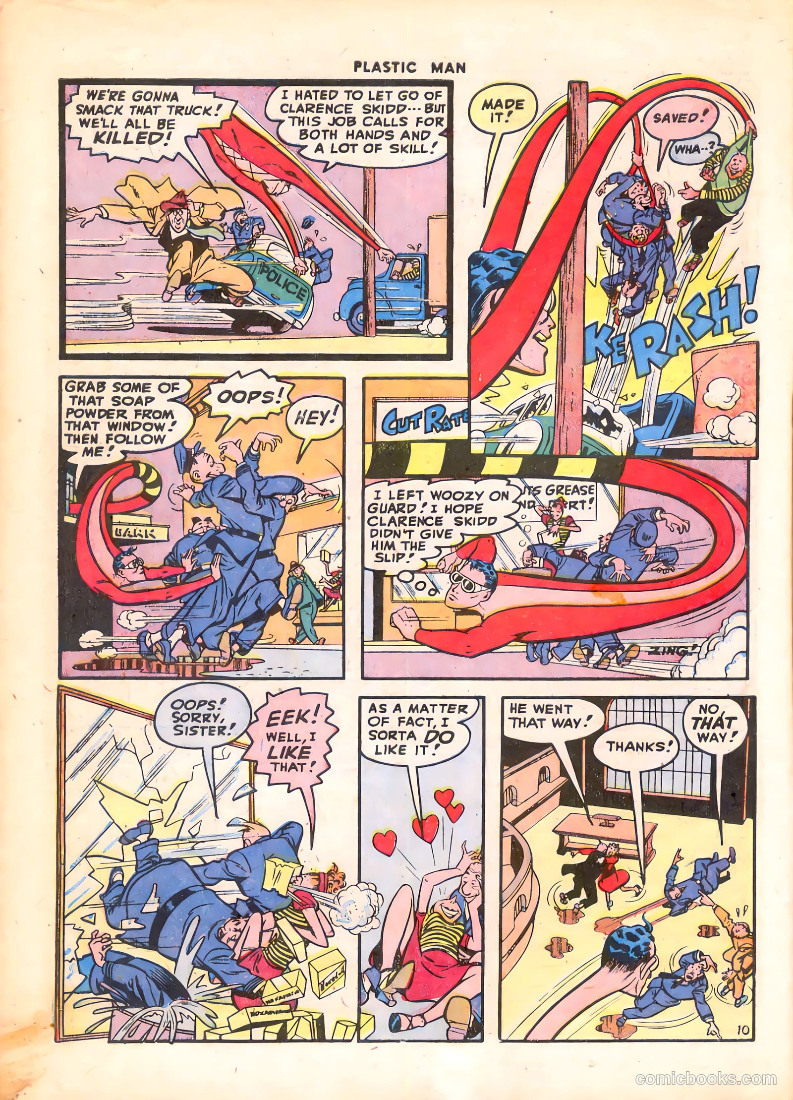 Plastic Man #9 (1947) — page 12 of 52