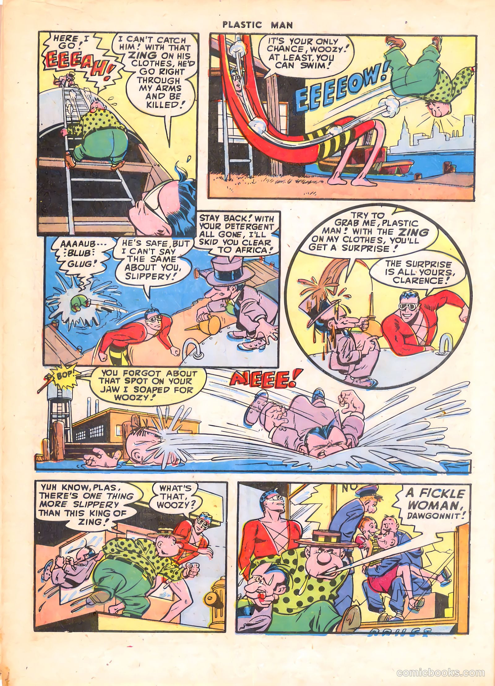 Plastic Man #9 (1947) — page 14 of 52