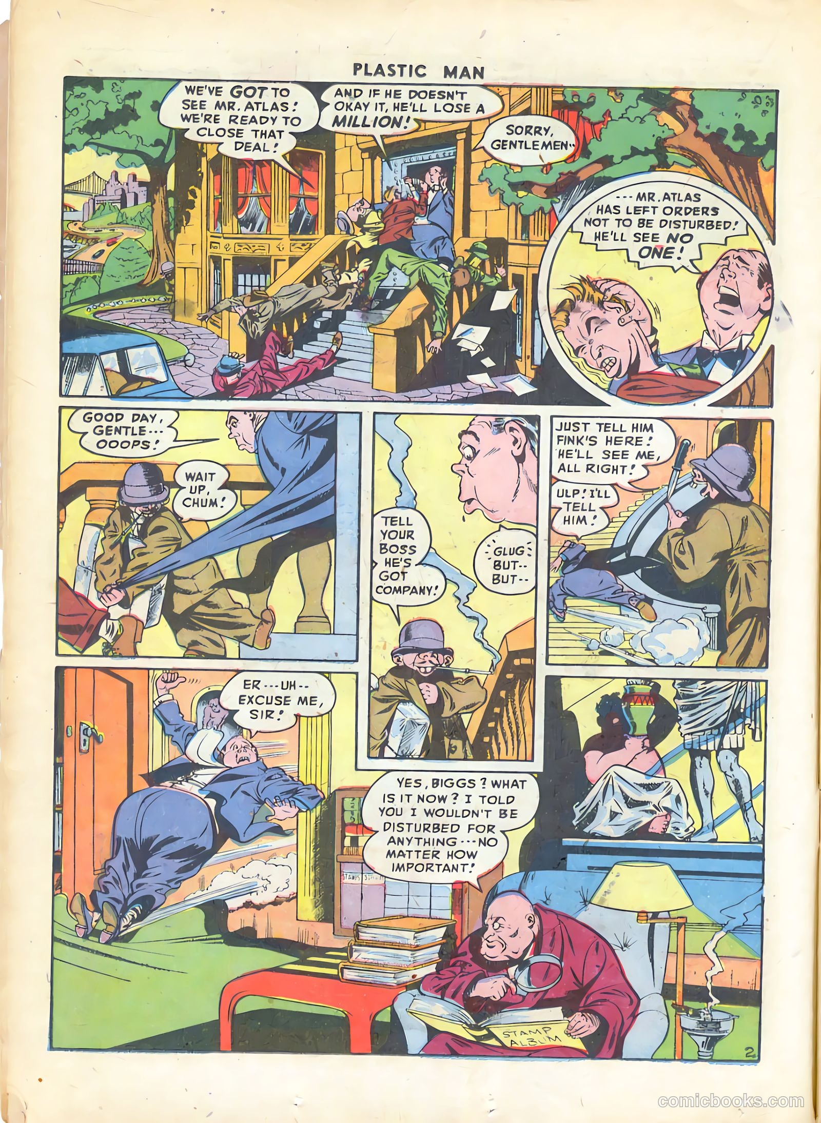 Plastic Man #9 (1947) — page 16 of 52