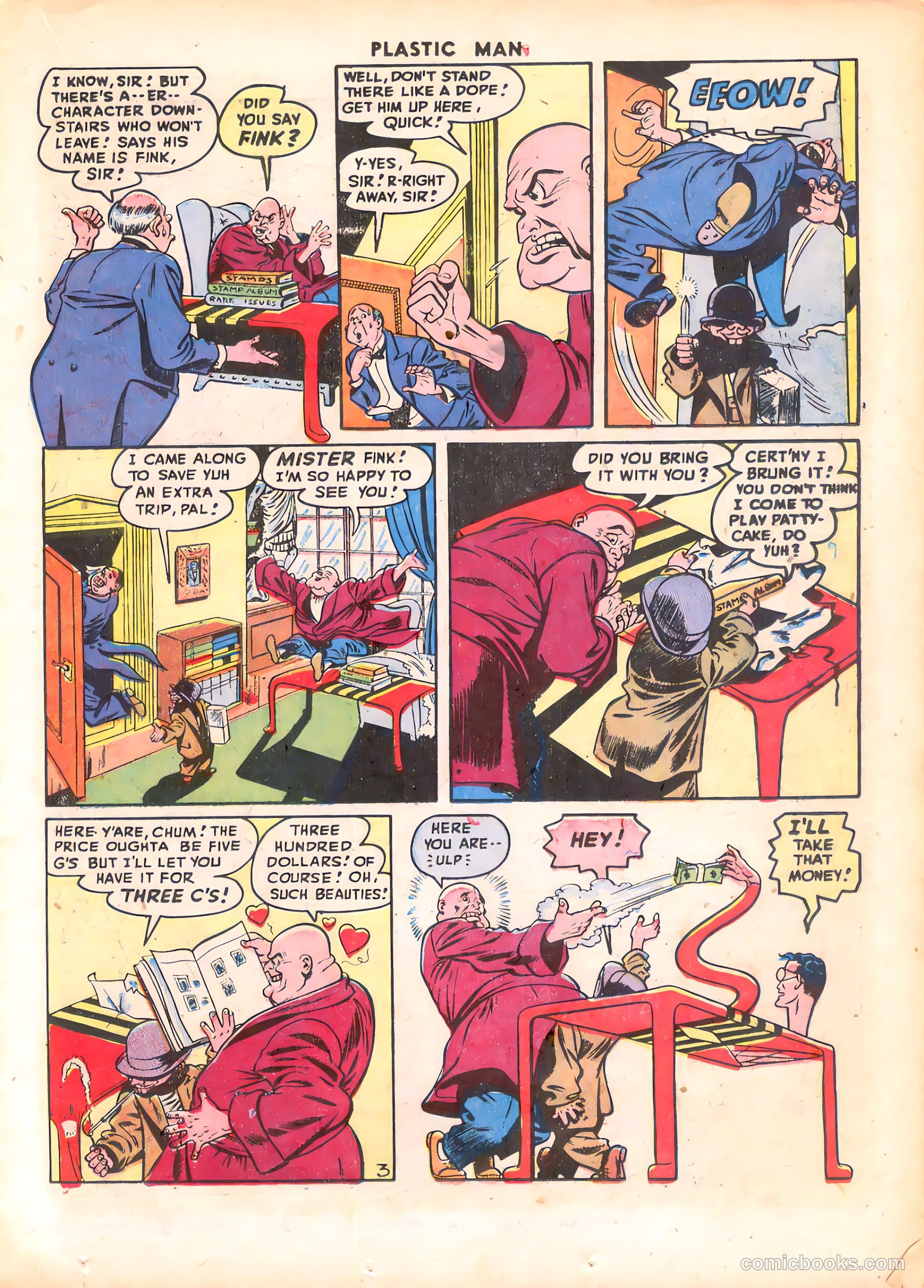 Plastic Man #9 (1947) — page 17 of 52