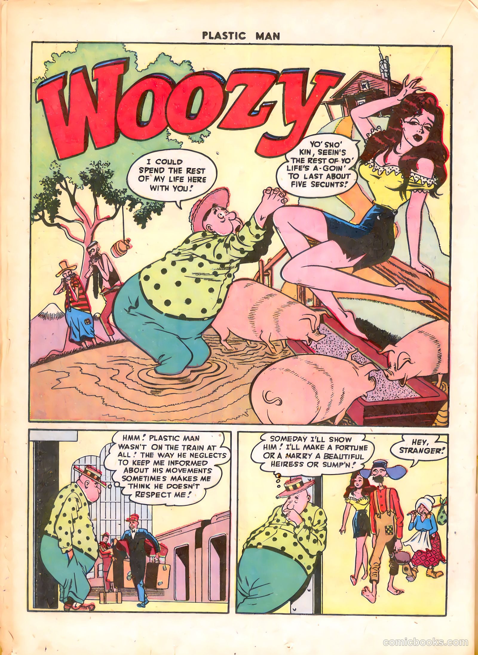 Plastic Man #9 (1947) — page 26 of 52