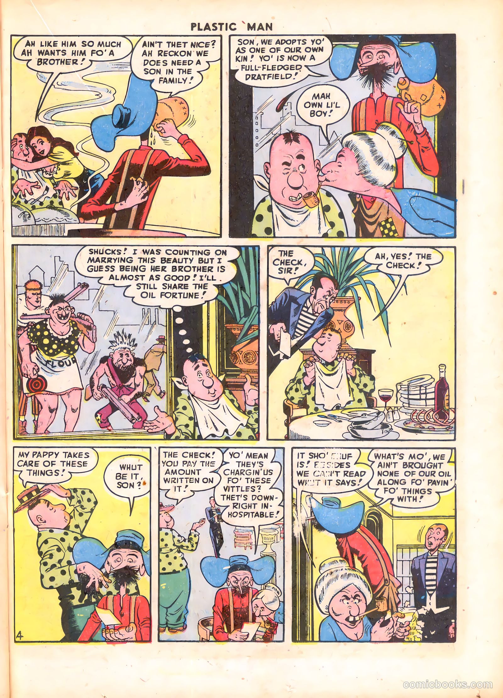 Plastic Man #9 (1947) — page 29 of 52