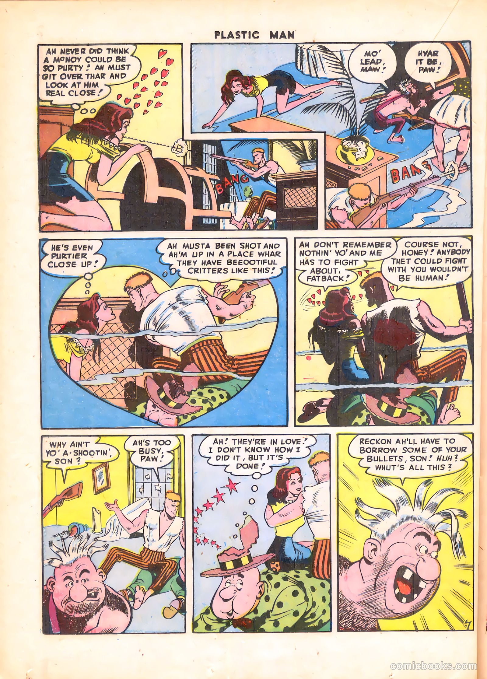 Plastic Man #9 (1947) — page 32 of 52