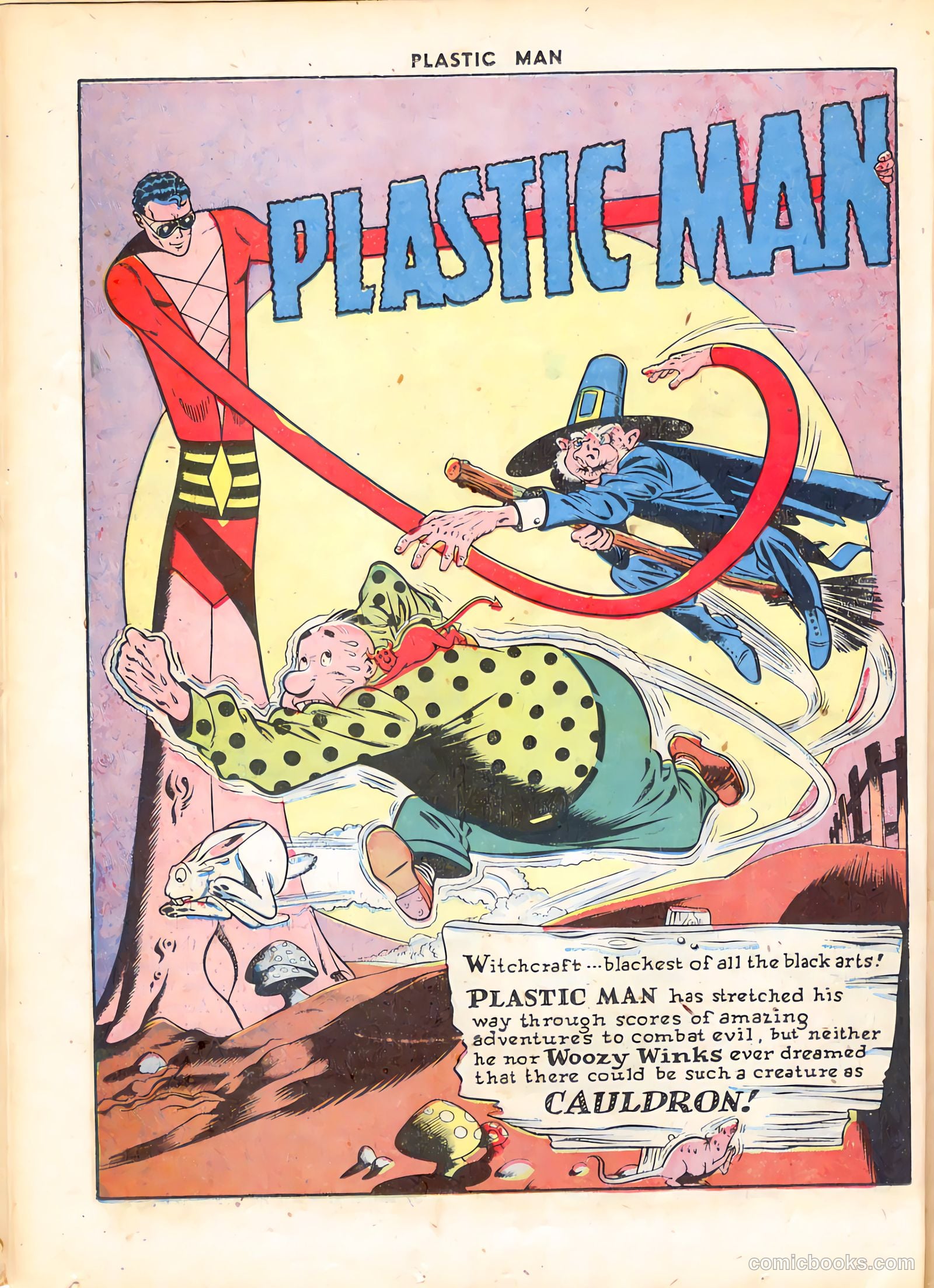 Plastic Man #9 (1947) — page 36 of 52