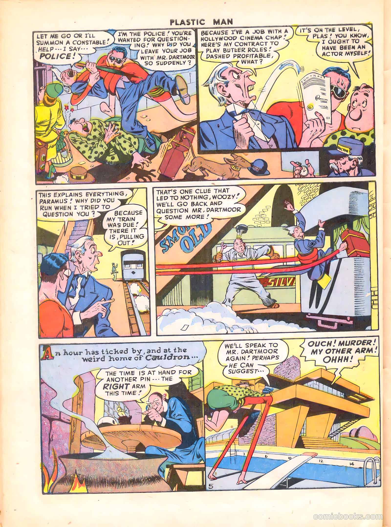 Plastic Man #9 (1947) — page 40 of 52
