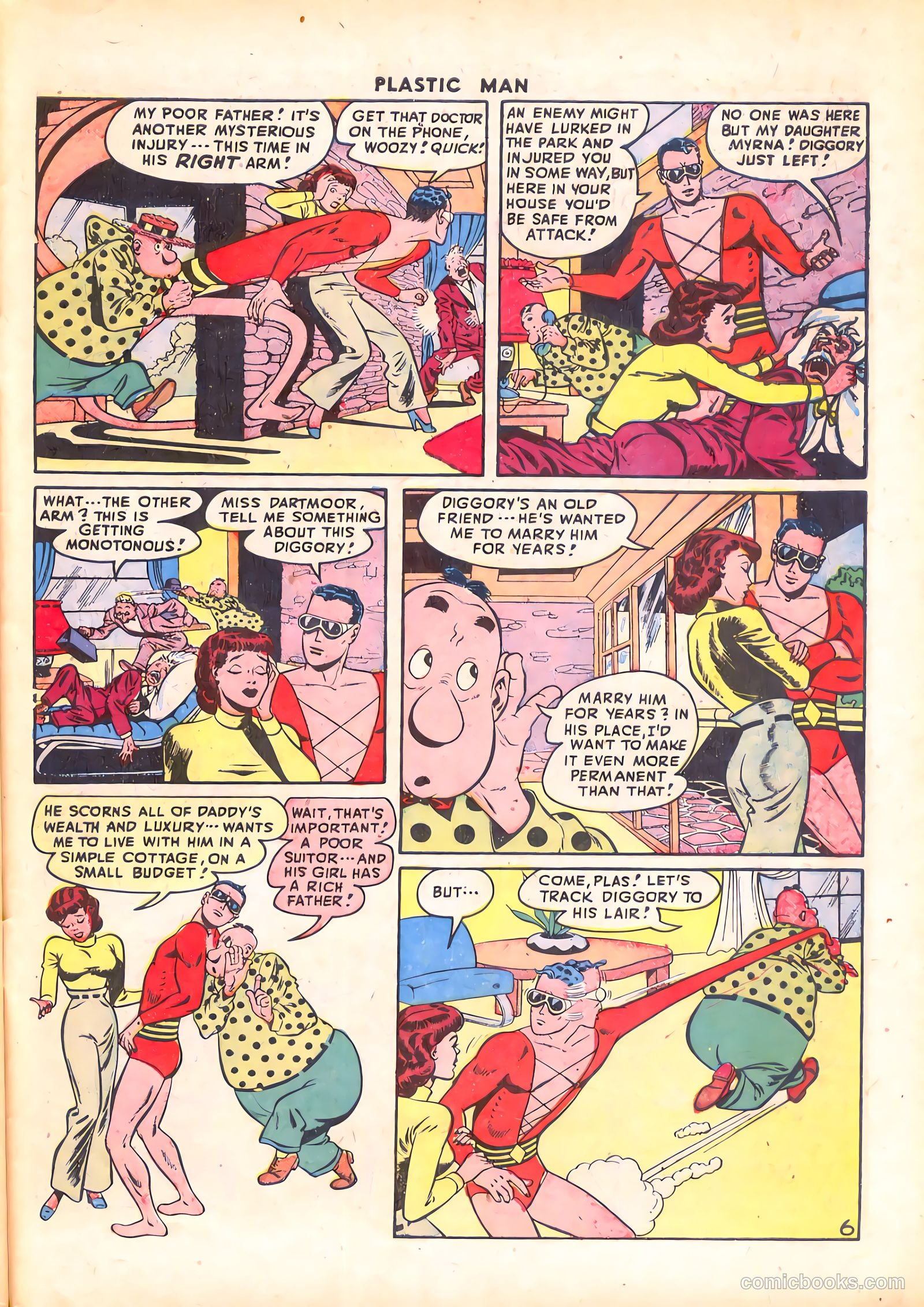 Plastic Man #9 (1947) — page 41 of 52