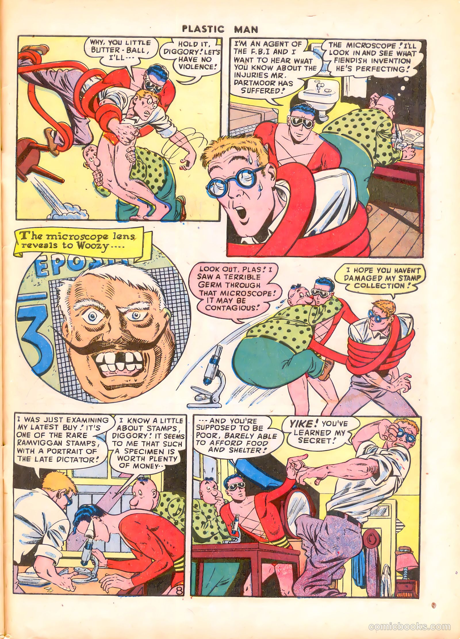 Plastic Man #9 (1947) — page 43 of 52