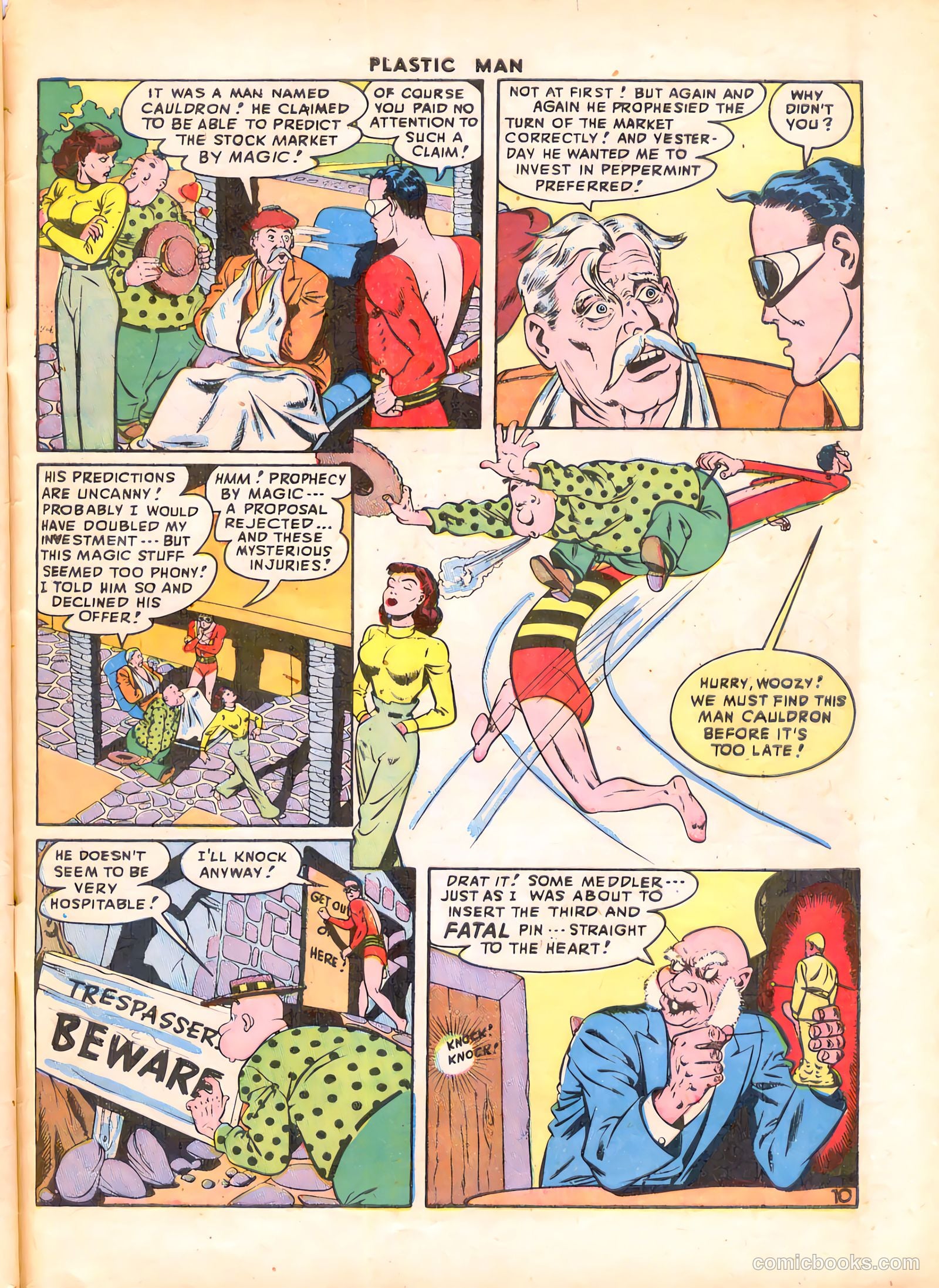 Plastic Man #9 (1947) — page 45 of 52