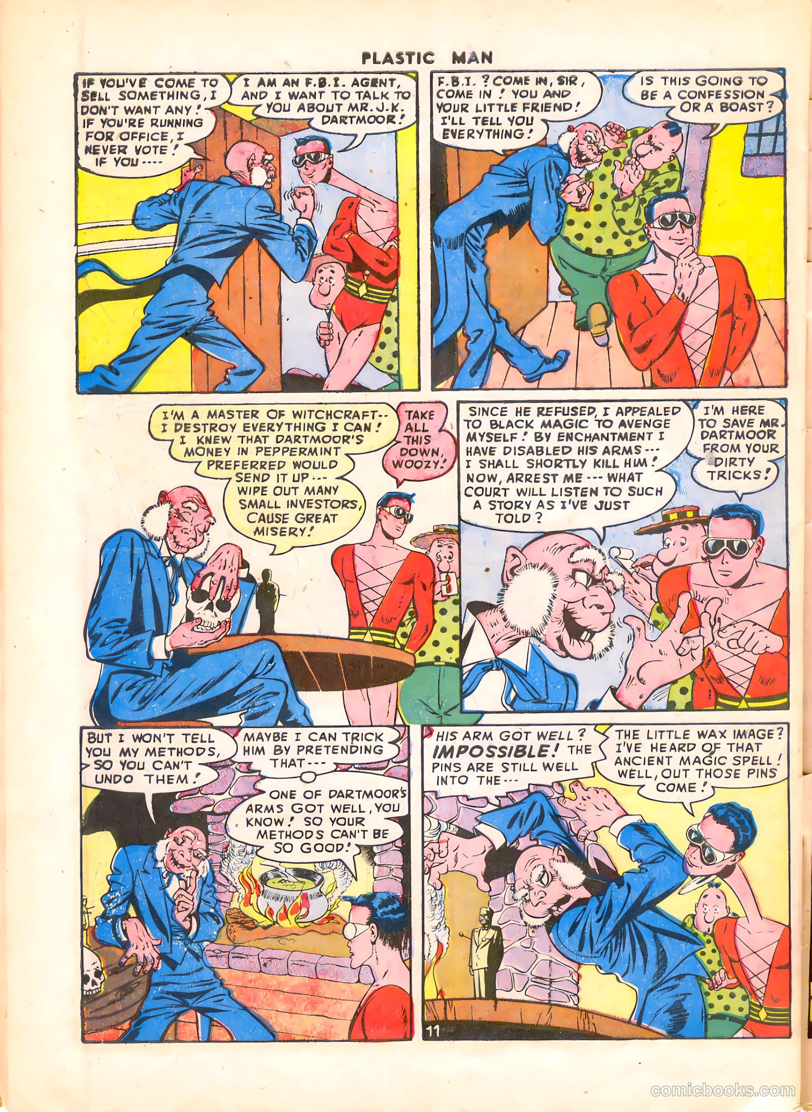 Plastic Man #9 (1947) — page 46 of 52