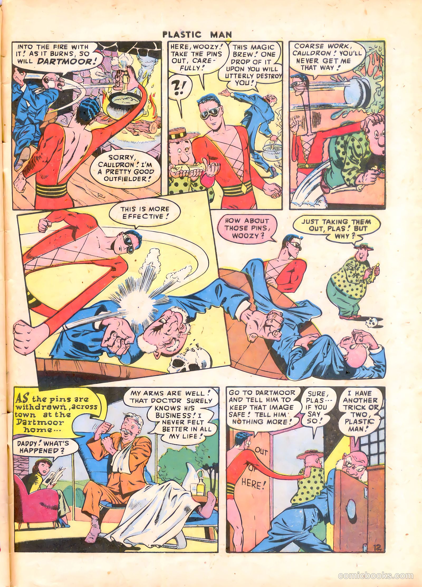Plastic Man #9 (1947) — page 47 of 52