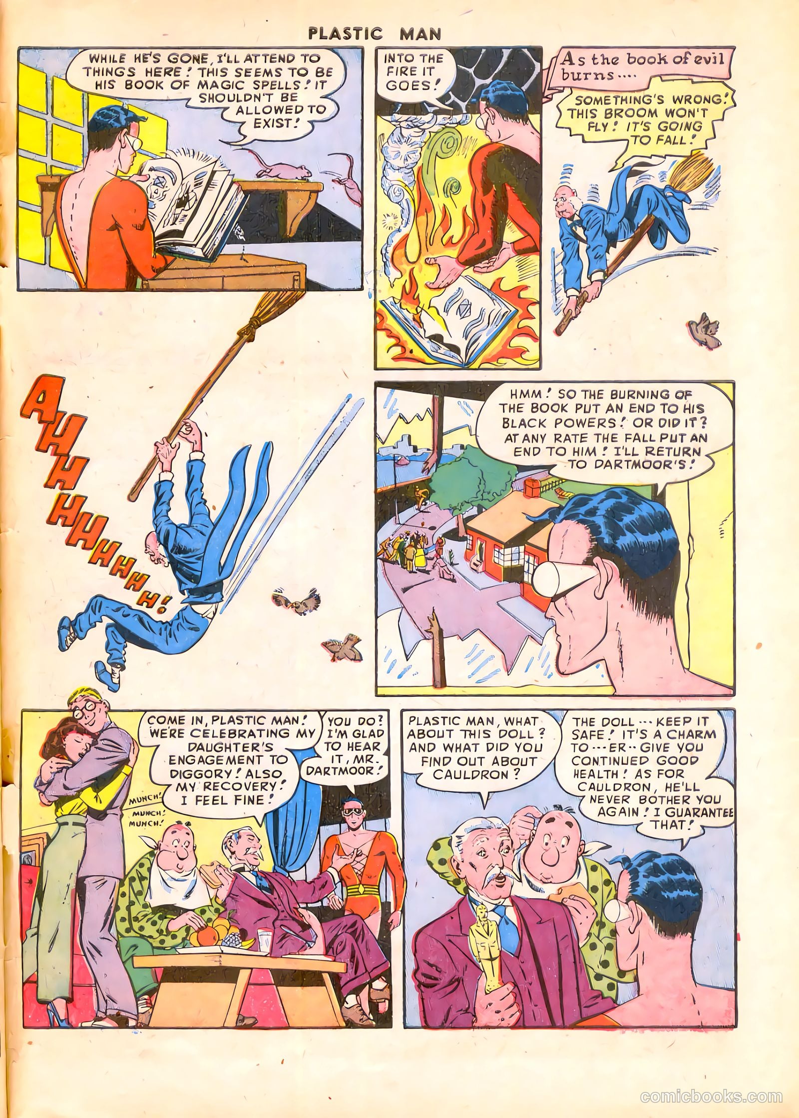 Plastic Man #9 (1947) — page 49 of 52