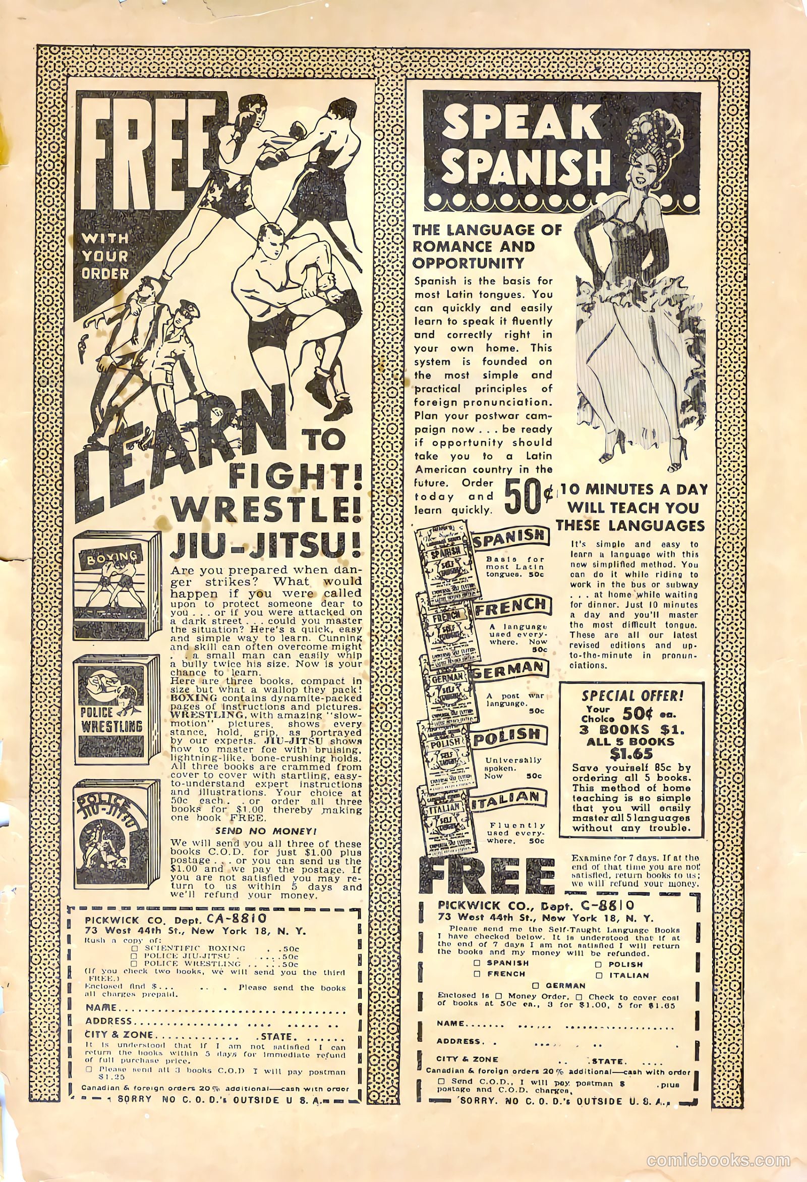 Plastic Man #9 (1947) — page 51 of 52