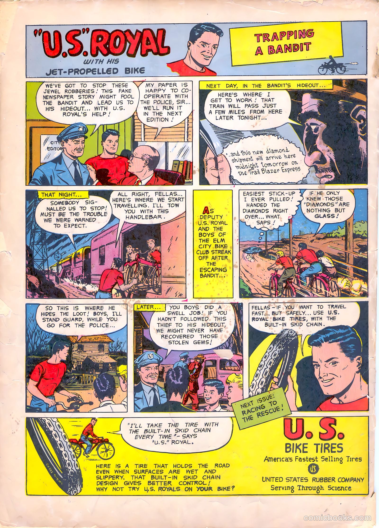 Plastic Man #9 (1947) — page 52 of 52
