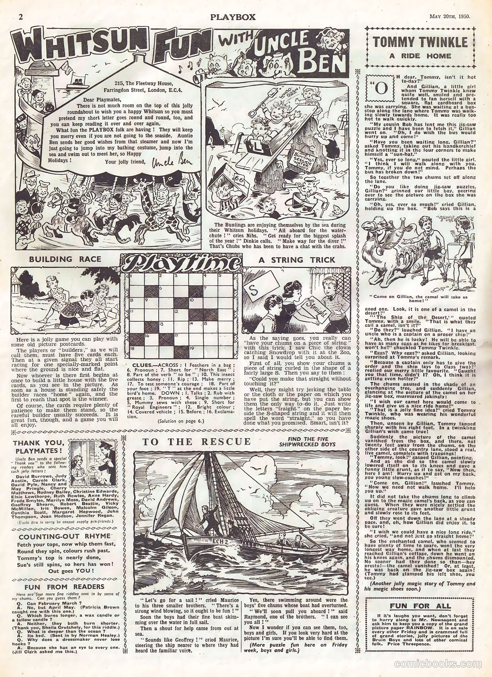 Playbox #1059 (1950) — page 2 of 7