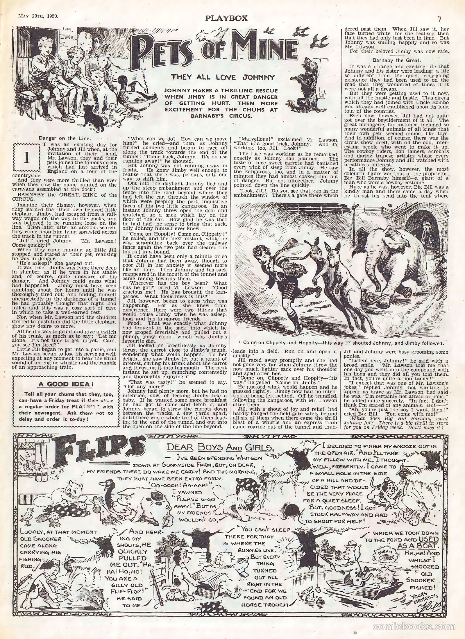 Playbox #1059 (1950) — page 6 of 7
