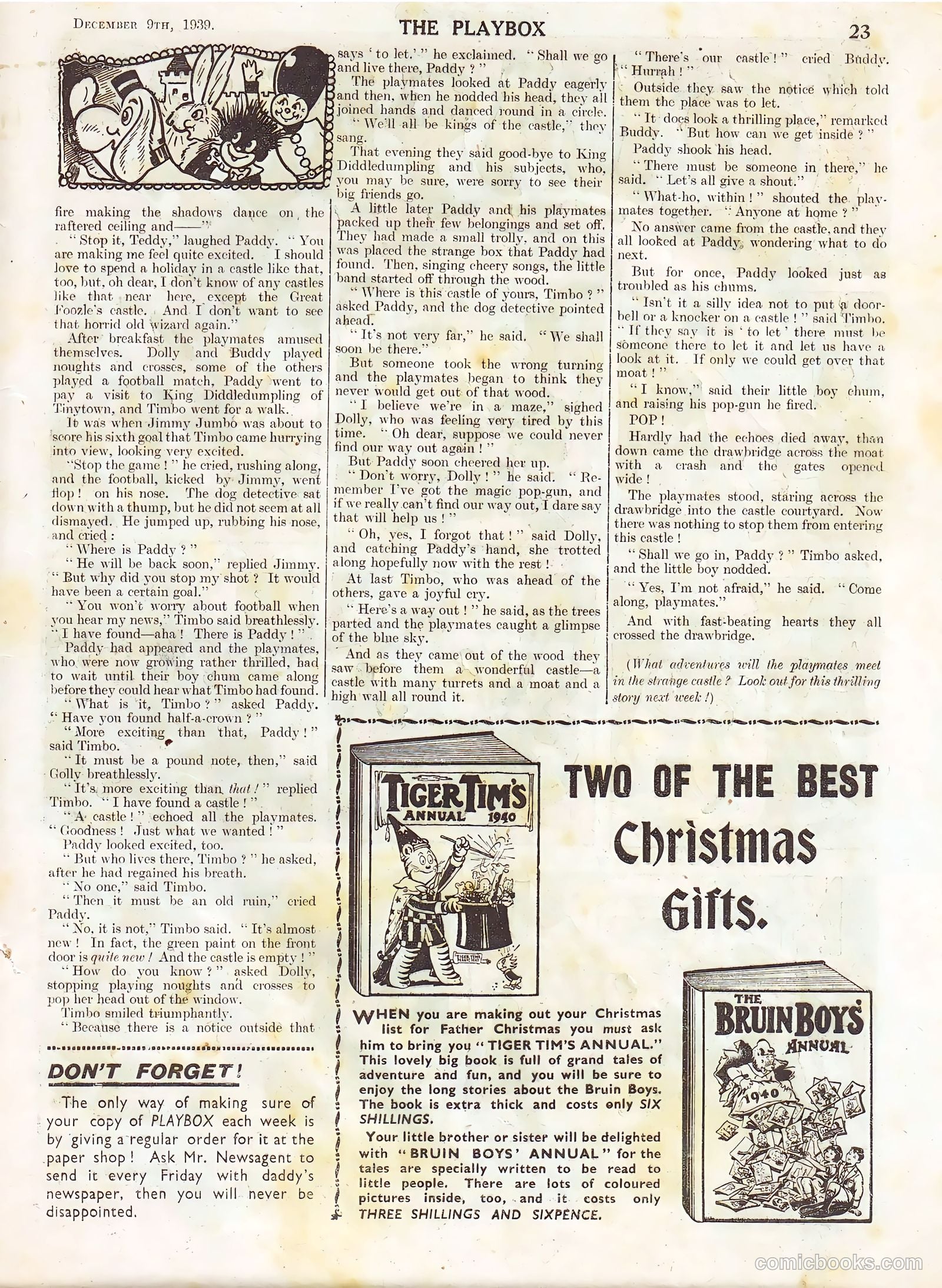 Playbox #773 (1939) — page 22 of 23