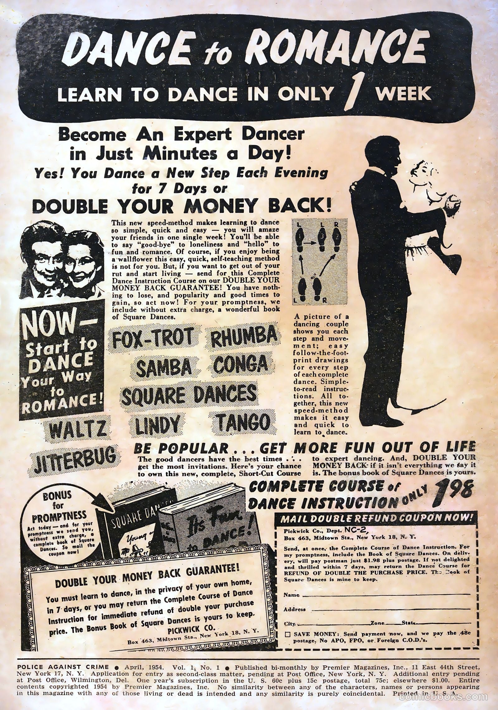 Police Against Crime #1 (1954) — page 2 of 36