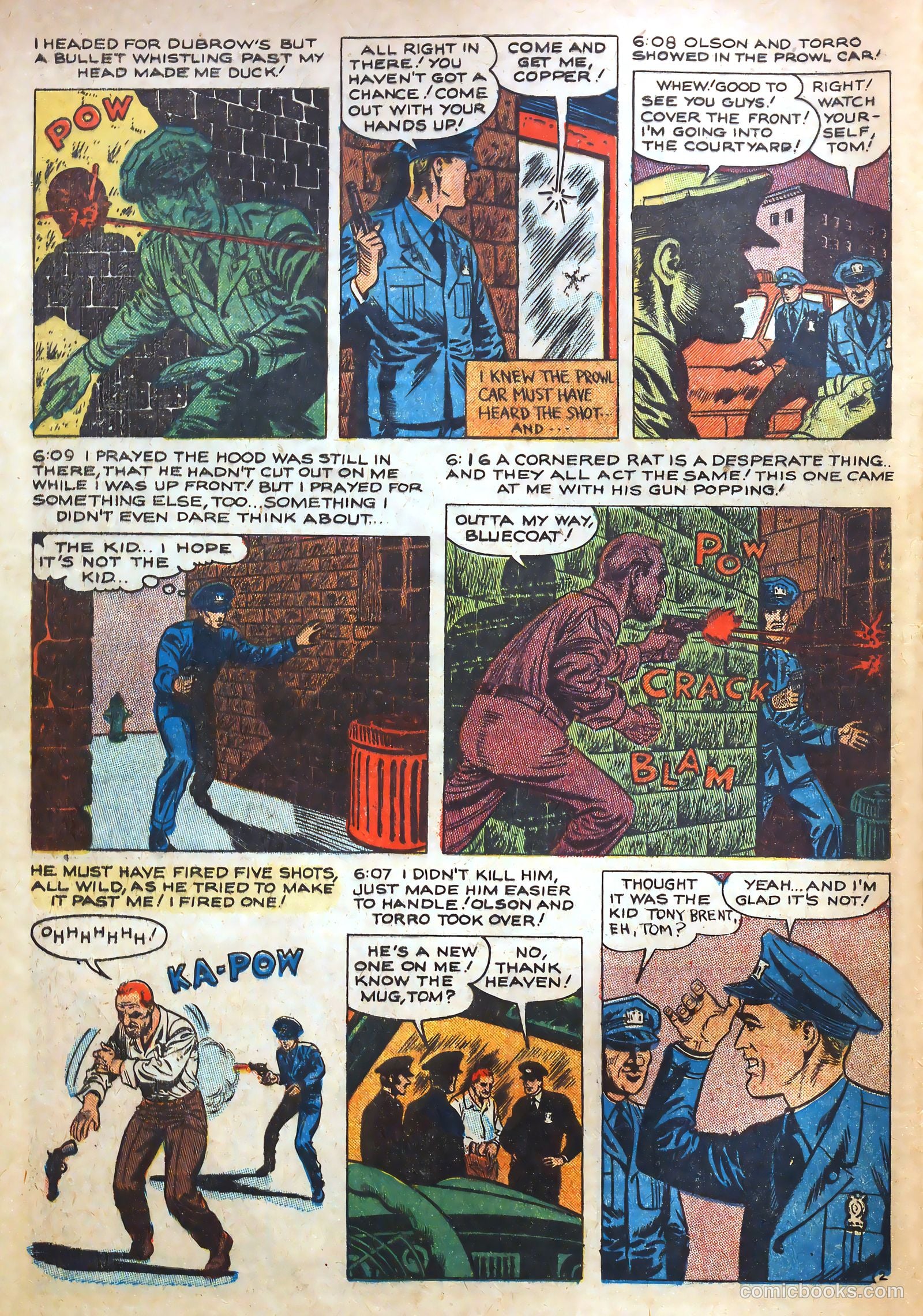 Police Against Crime #1 (1954) — page 4 of 36
