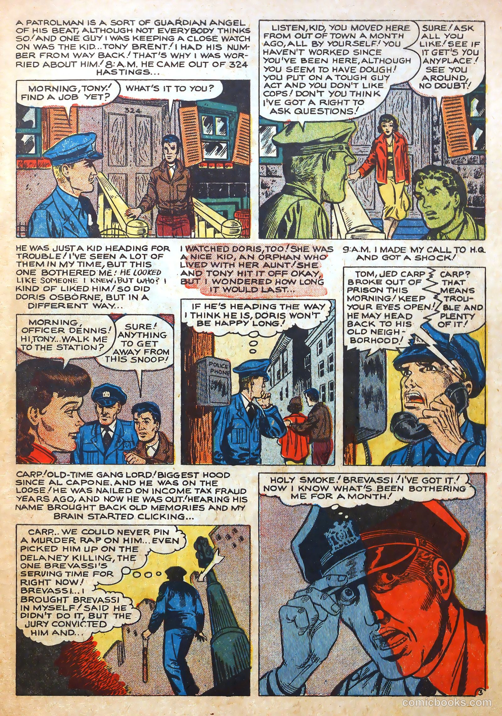 Police Against Crime #1 (1954) — page 5 of 36