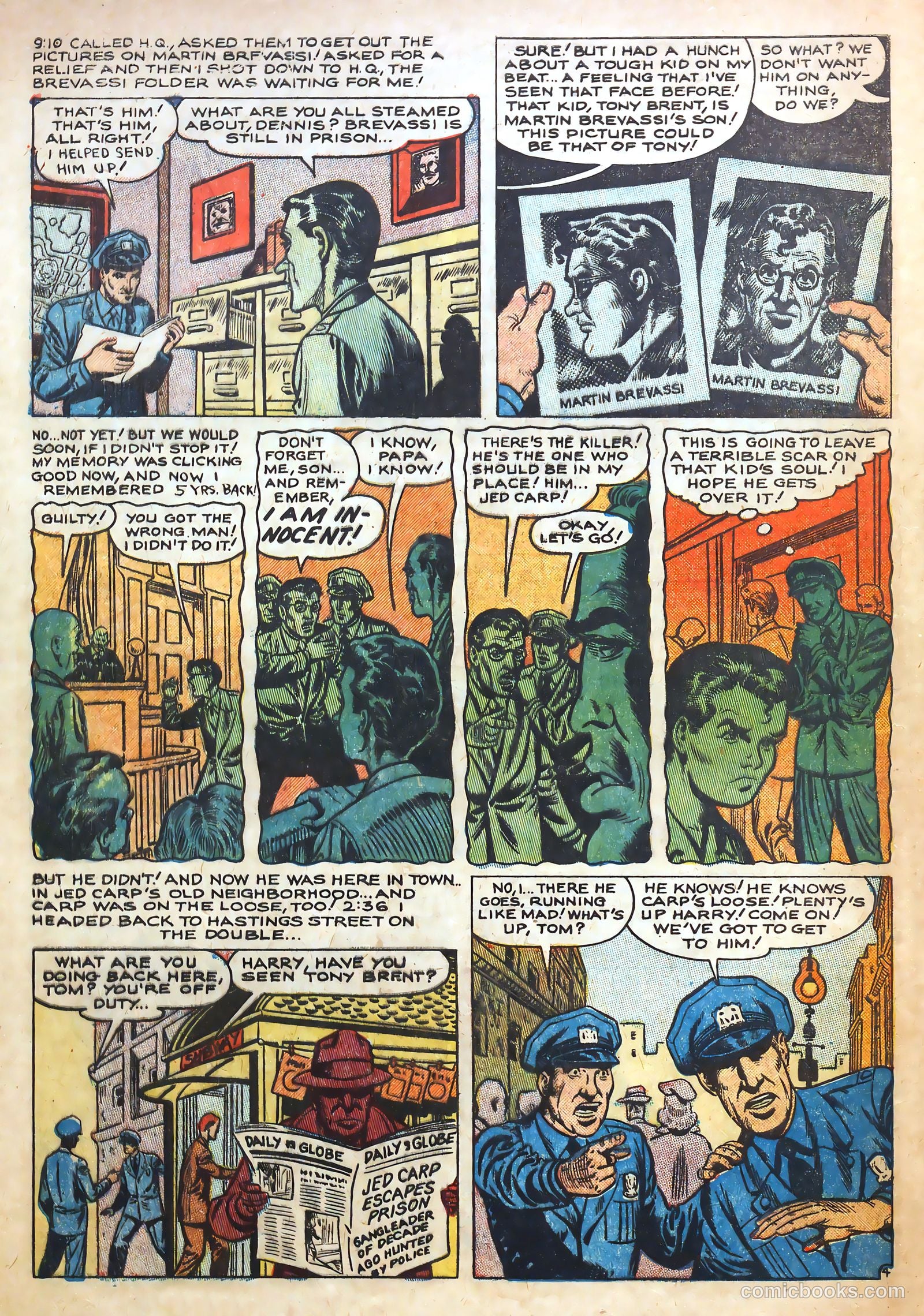 Police Against Crime #1 (1954) — page 6 of 36