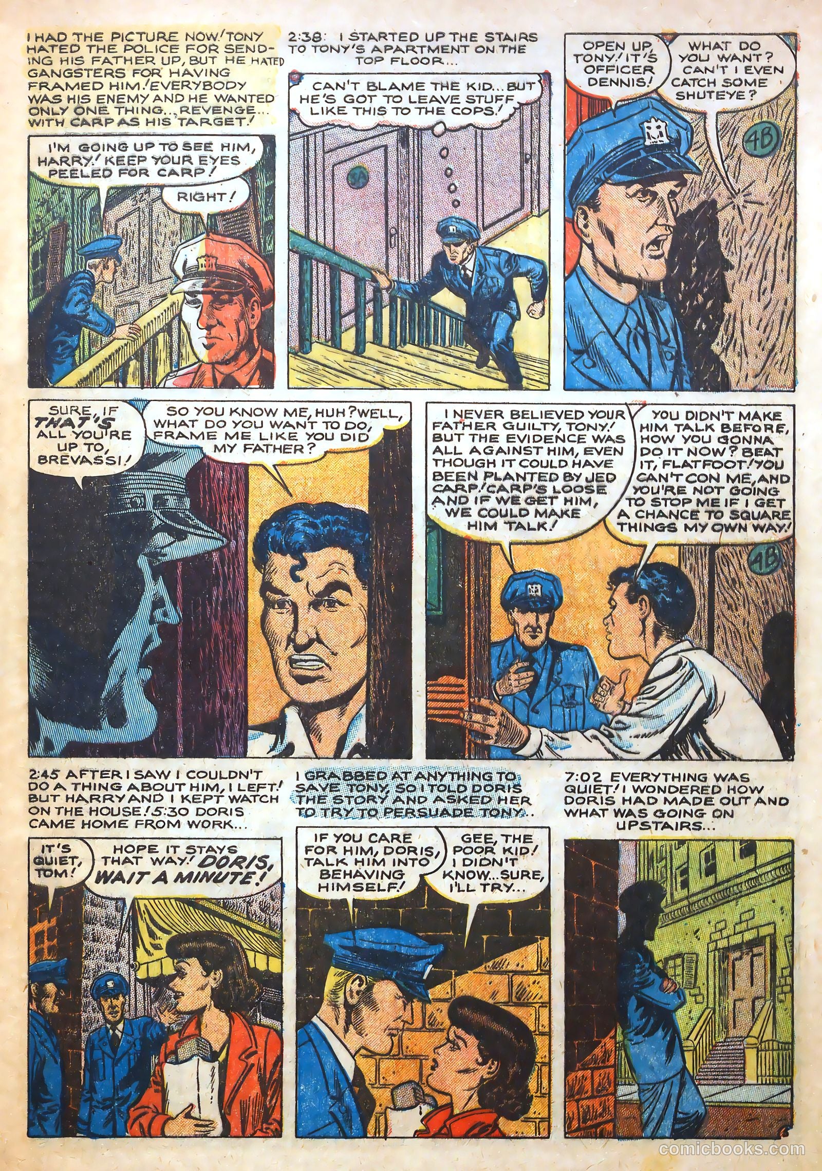 Police Against Crime #1 (1954) — page 7 of 36
