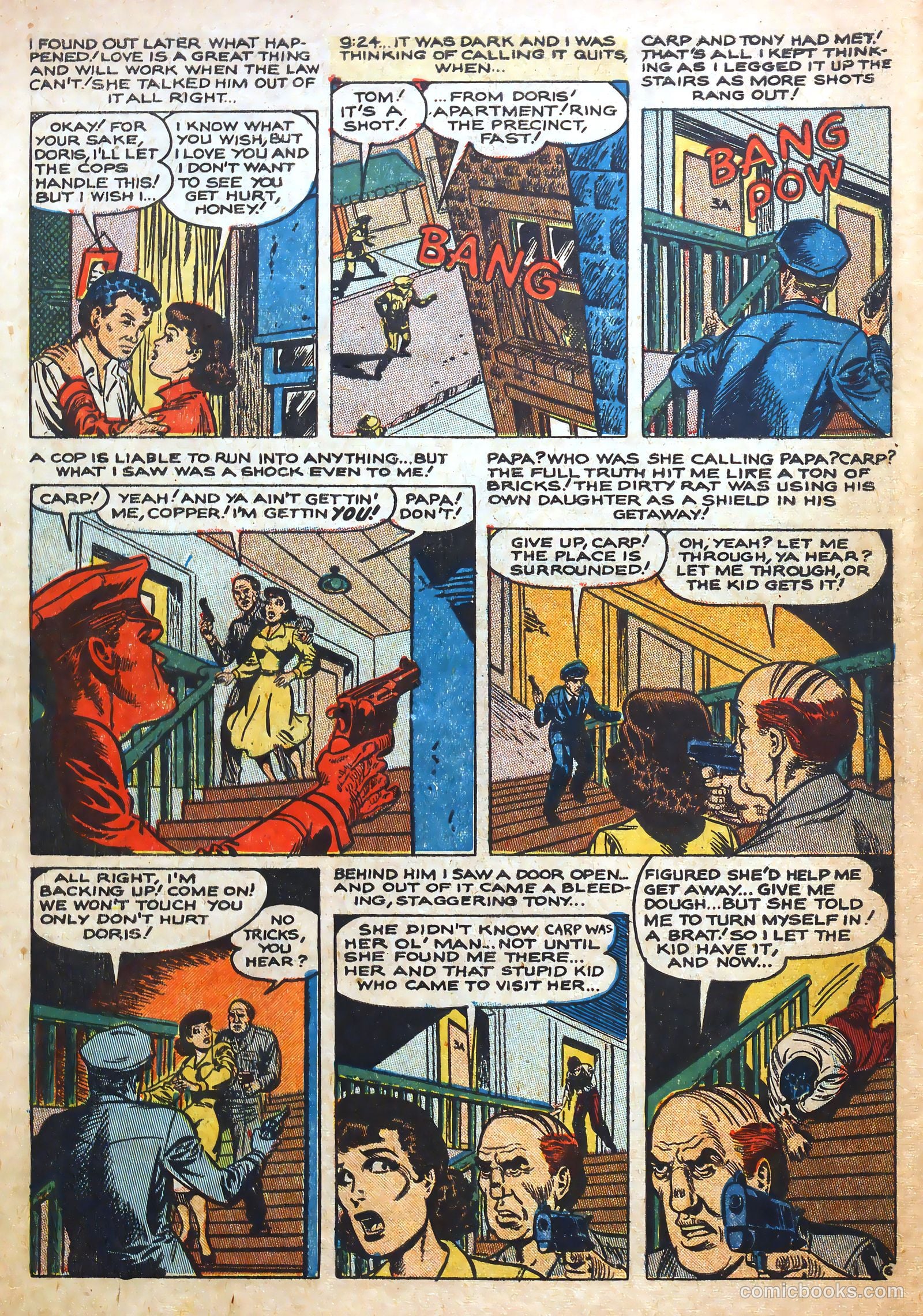 Police Against Crime #1 (1954) — page 8 of 36